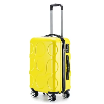 2018 New Business Abs Trolley Case Students Travel Waterproof Luggage Rolling Suitcase Boarding