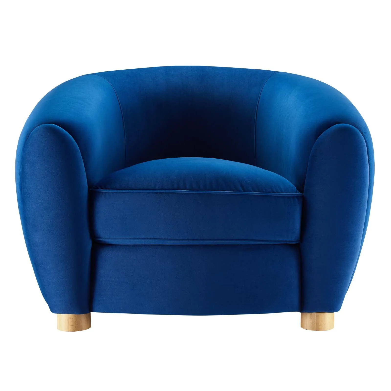 Abundant Performance Velvet Armchair by Modway