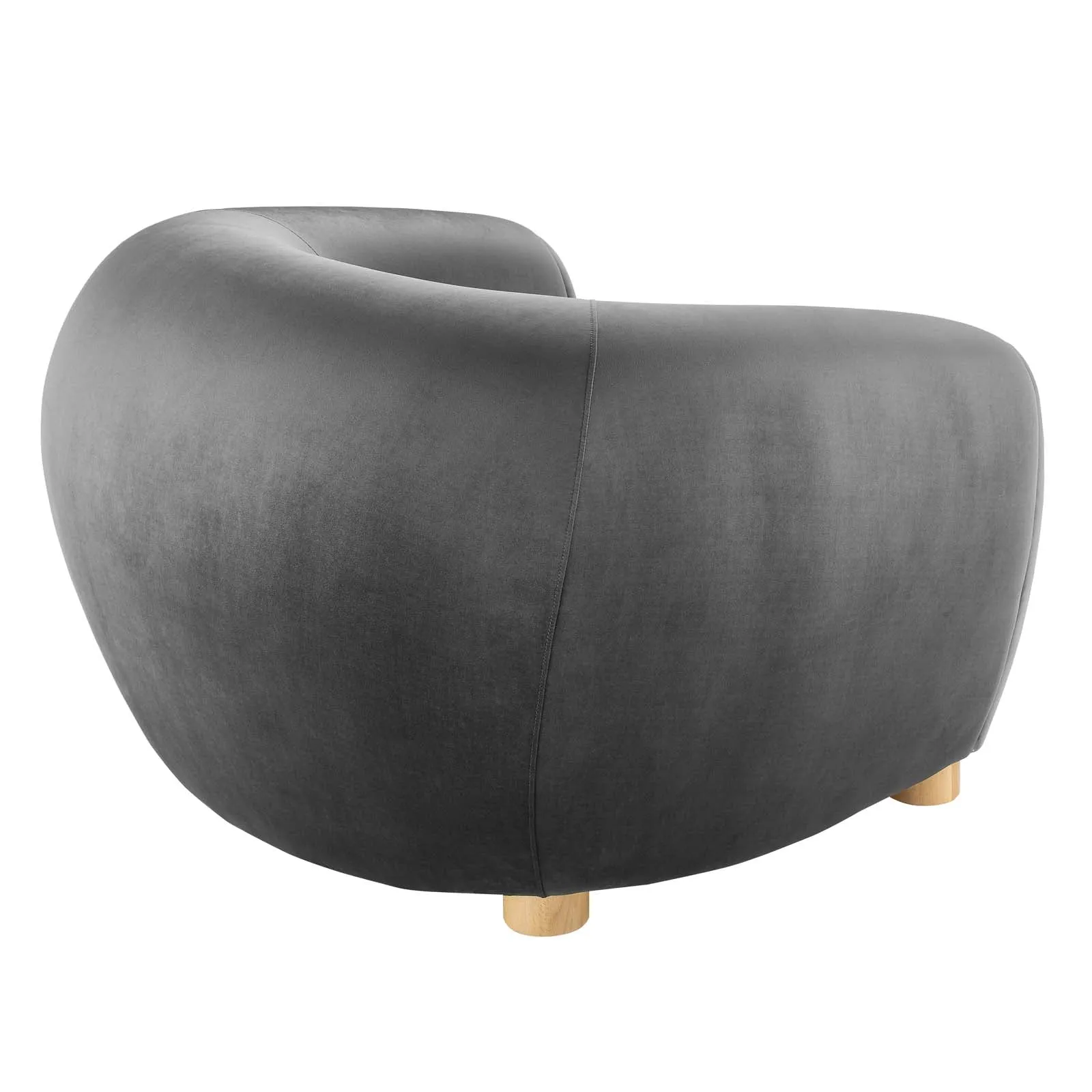 Abundant Performance Velvet Armchair by Modway