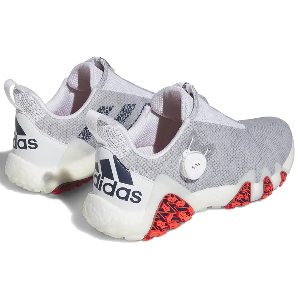 adidas CodeChaos 22 BOA Waterproof Spikeless Shoes - White/Collegiate Navy/Bright Red