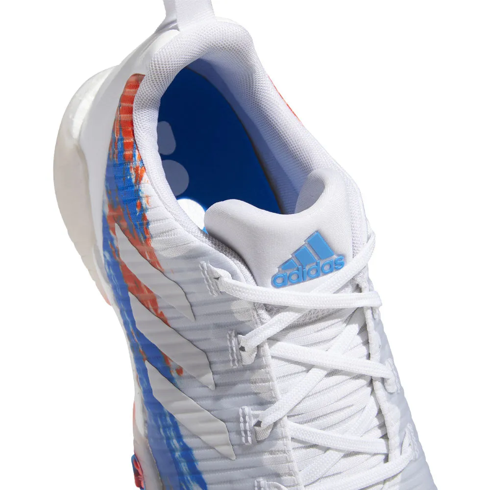 adidas CodeChaos Spikeless Waterproof Shoes - White/Grey One/Blue Rush