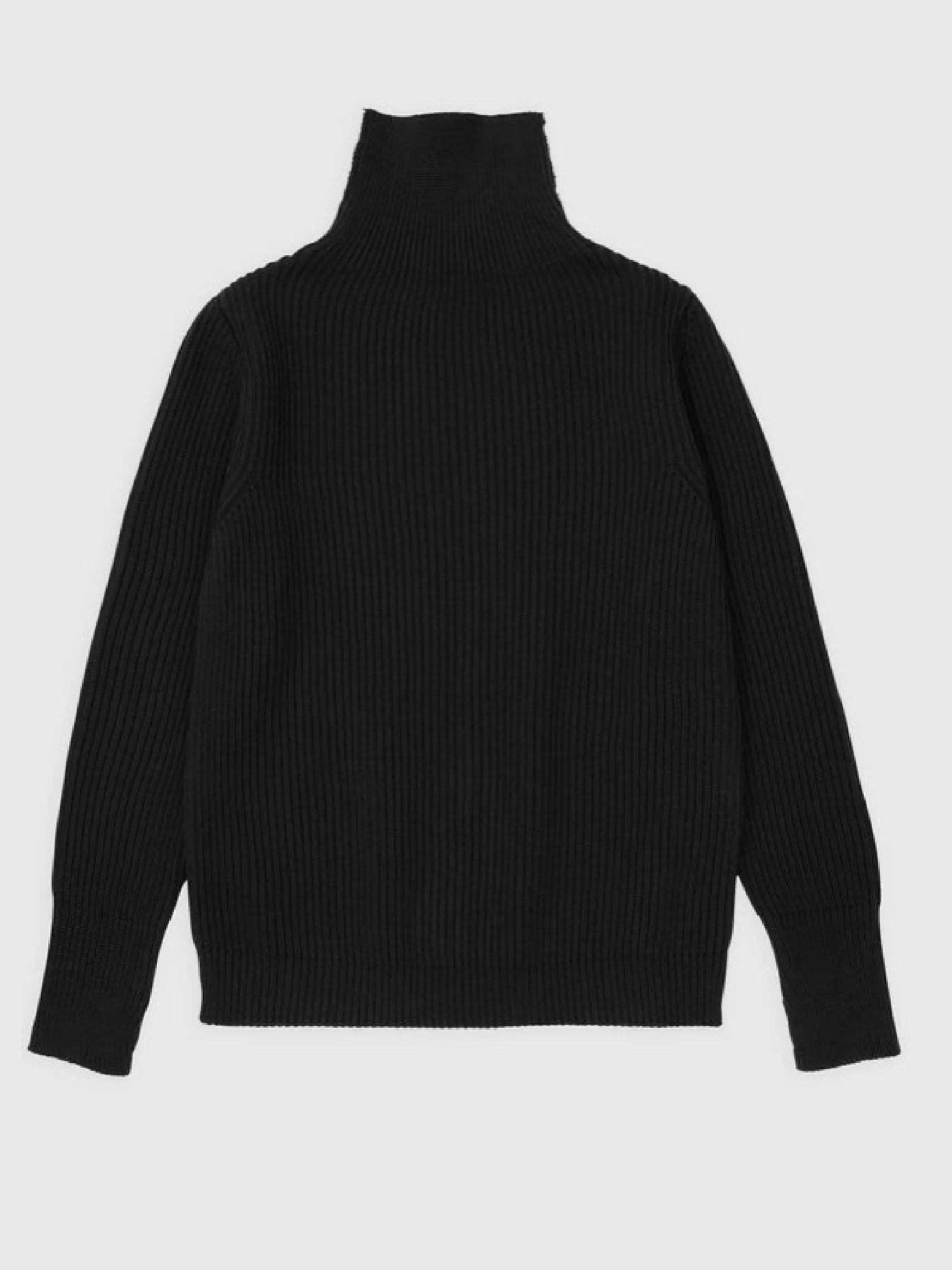 Andersen-Andersen, Navy Turtleneck, Black