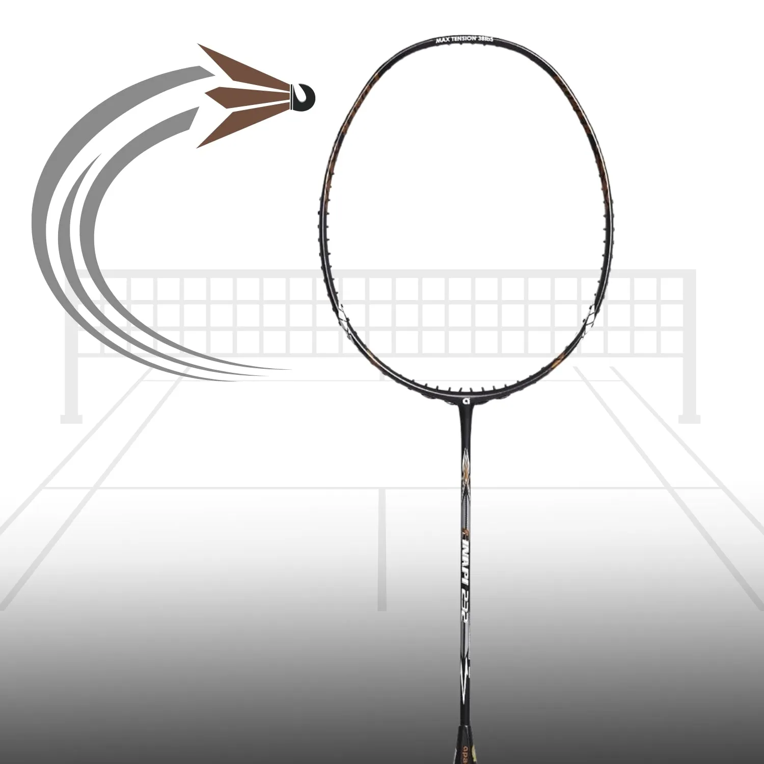 Apacs Finapi 232 Badminton Racket without Cover (4U-G1)