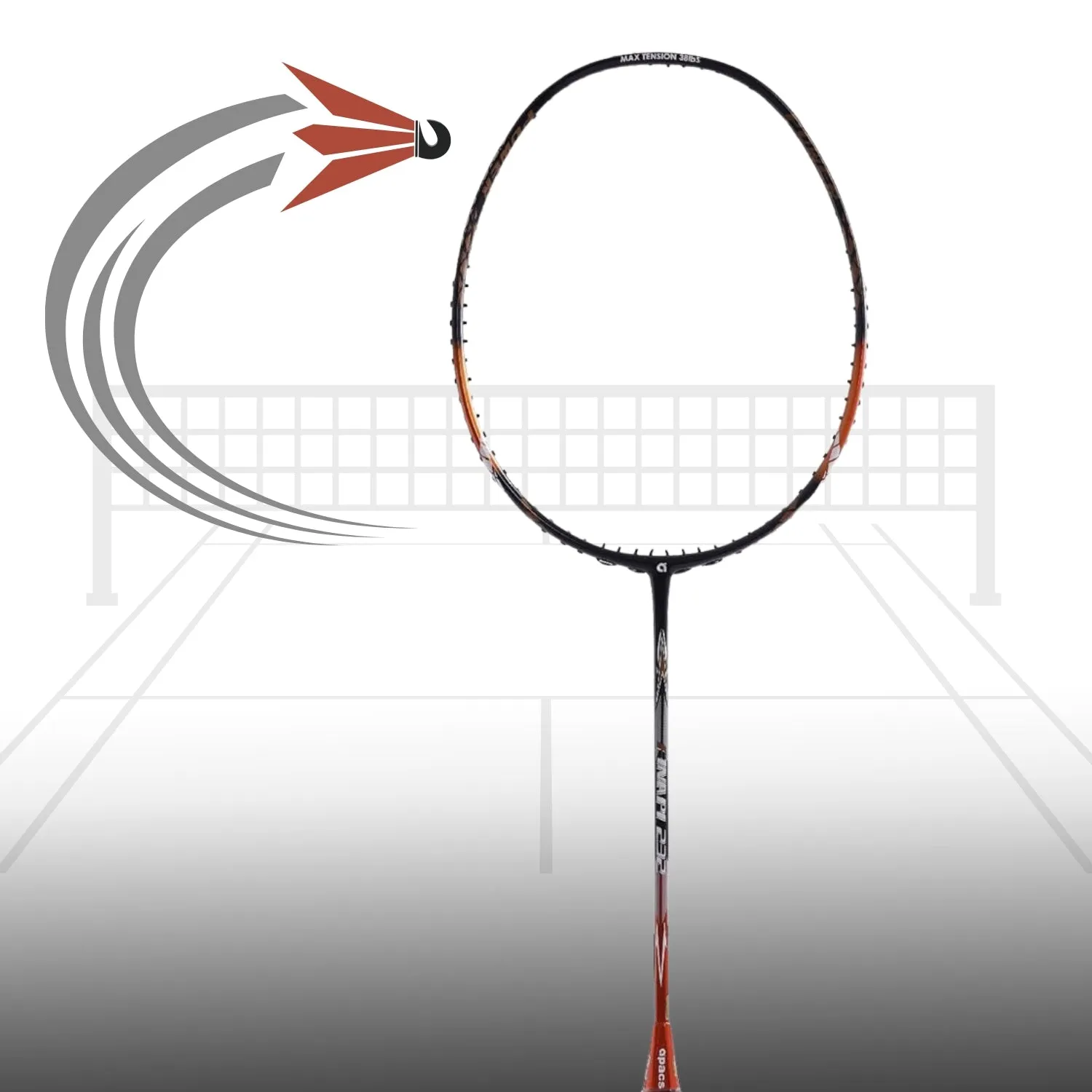 Apacs Finapi 232 Badminton Racket without Cover (4U-G1)