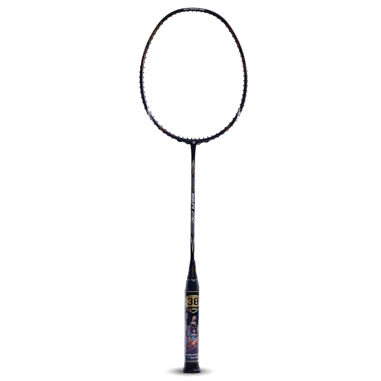 Apacs Finapi 232 Badminton Racket without Cover (4U-G1)