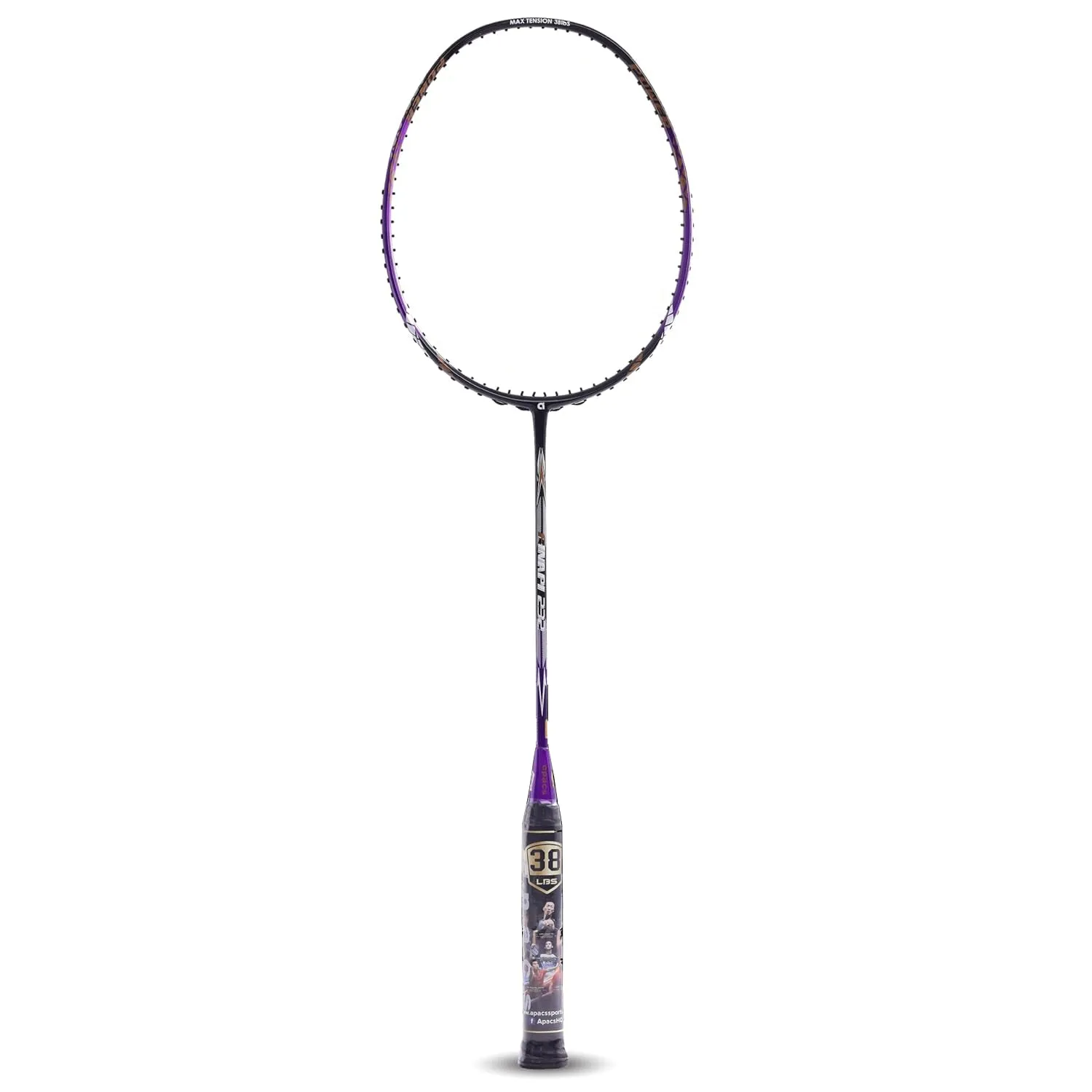 Apacs Finapi 232 Badminton Racket without Cover (4U-G1)