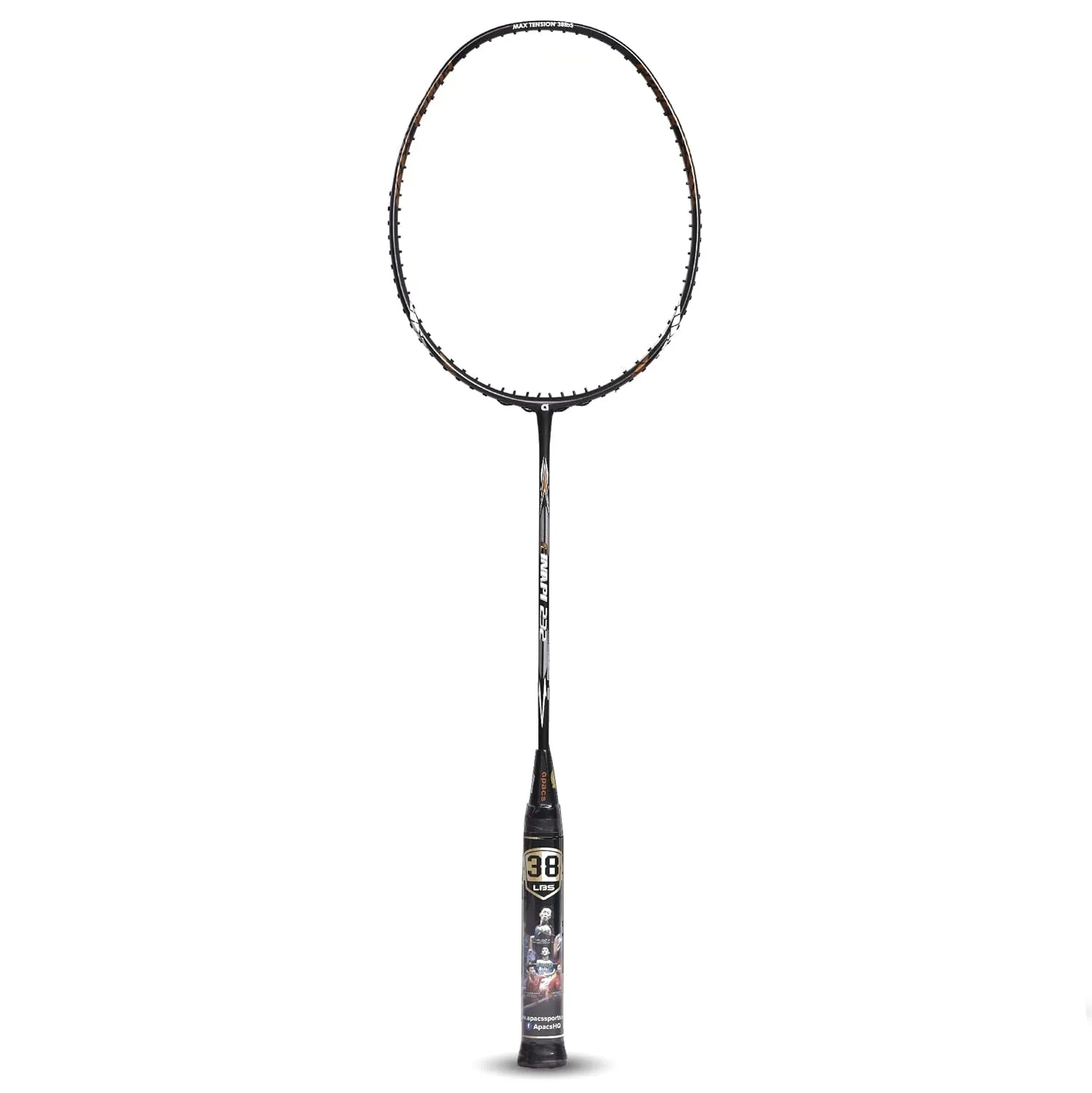 Apacs Finapi 232 Badminton Racket without Cover (4U-G1)