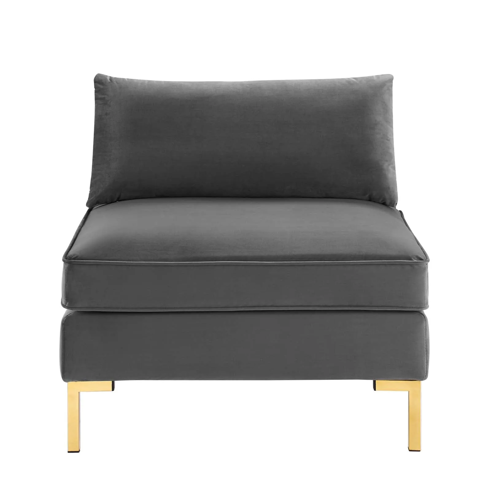 Ardent Performance Velvet Armless Chair by Modway