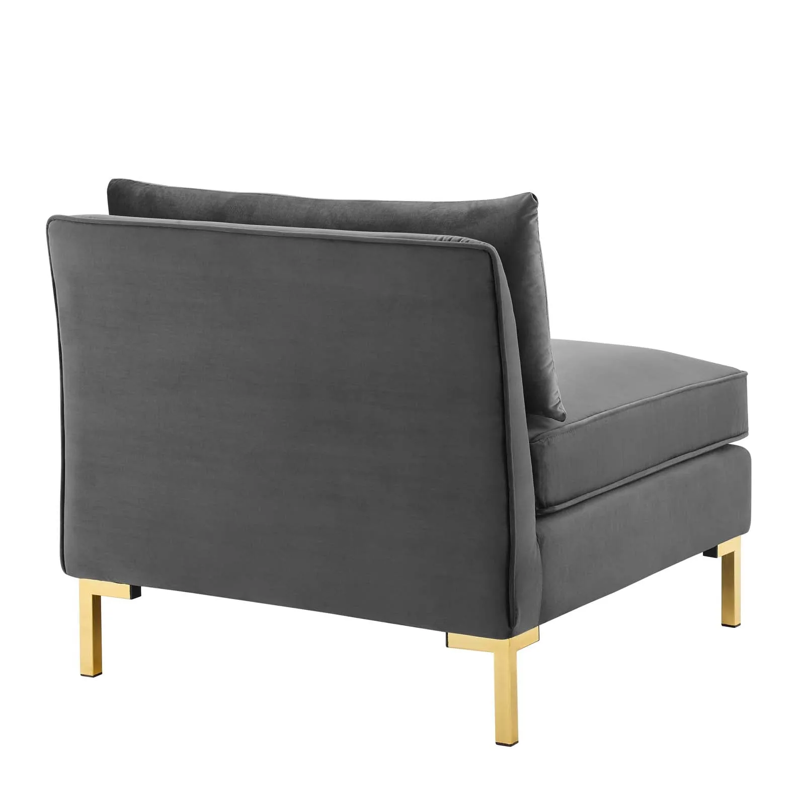 Ardent Performance Velvet Armless Chair by Modway