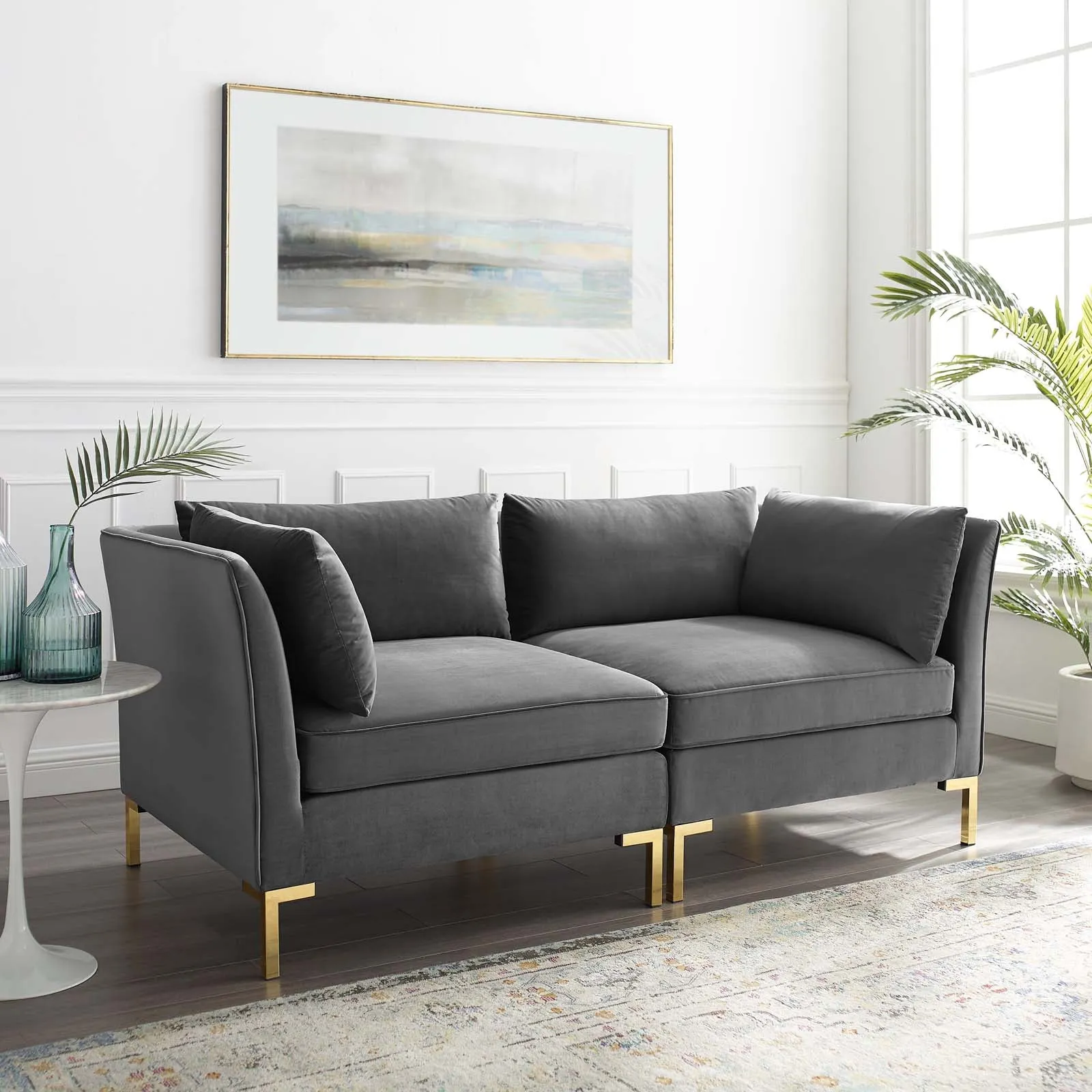 Ardent Performance Velvet Loveseat by Modway