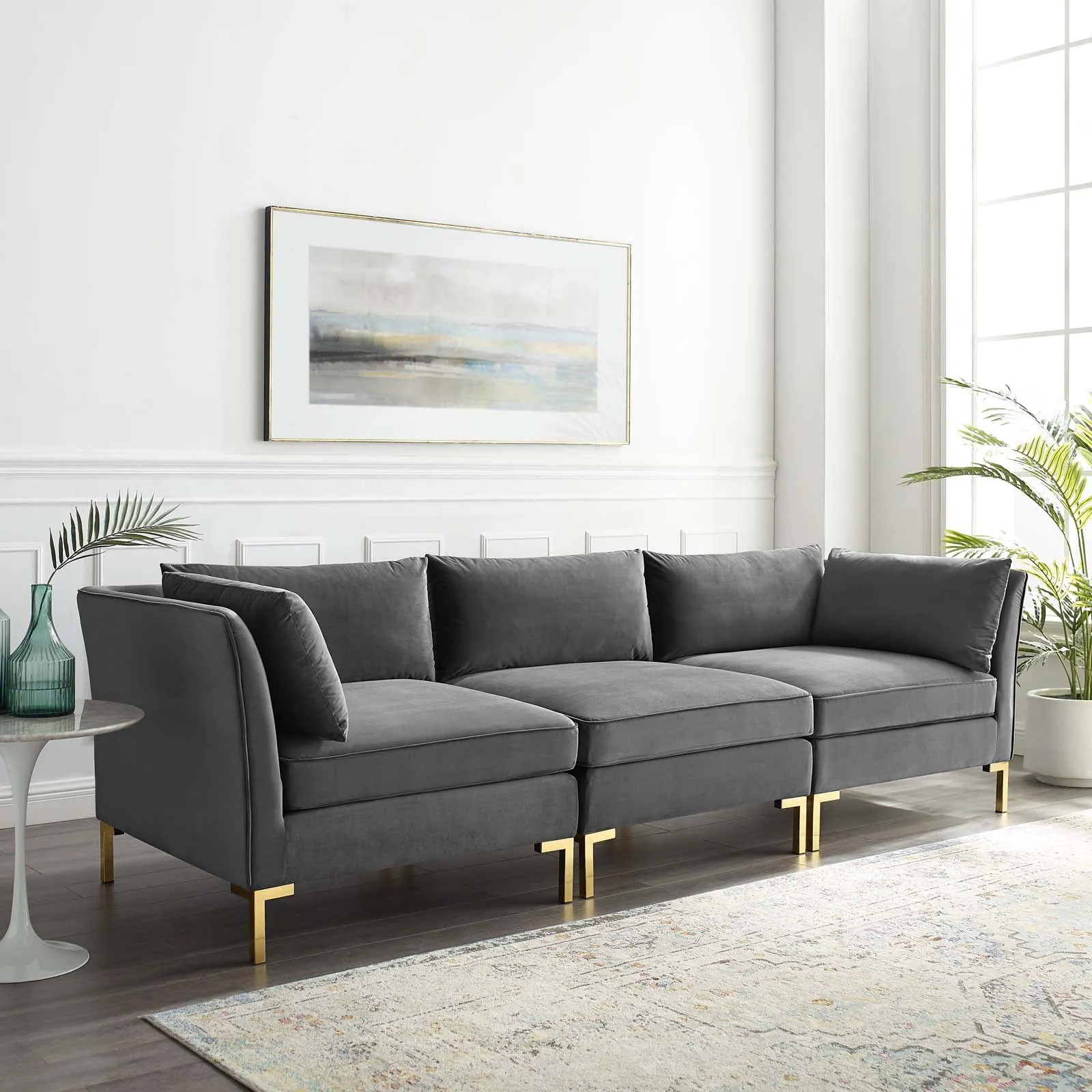 Ardent Performance Velvet Sofa by Modway