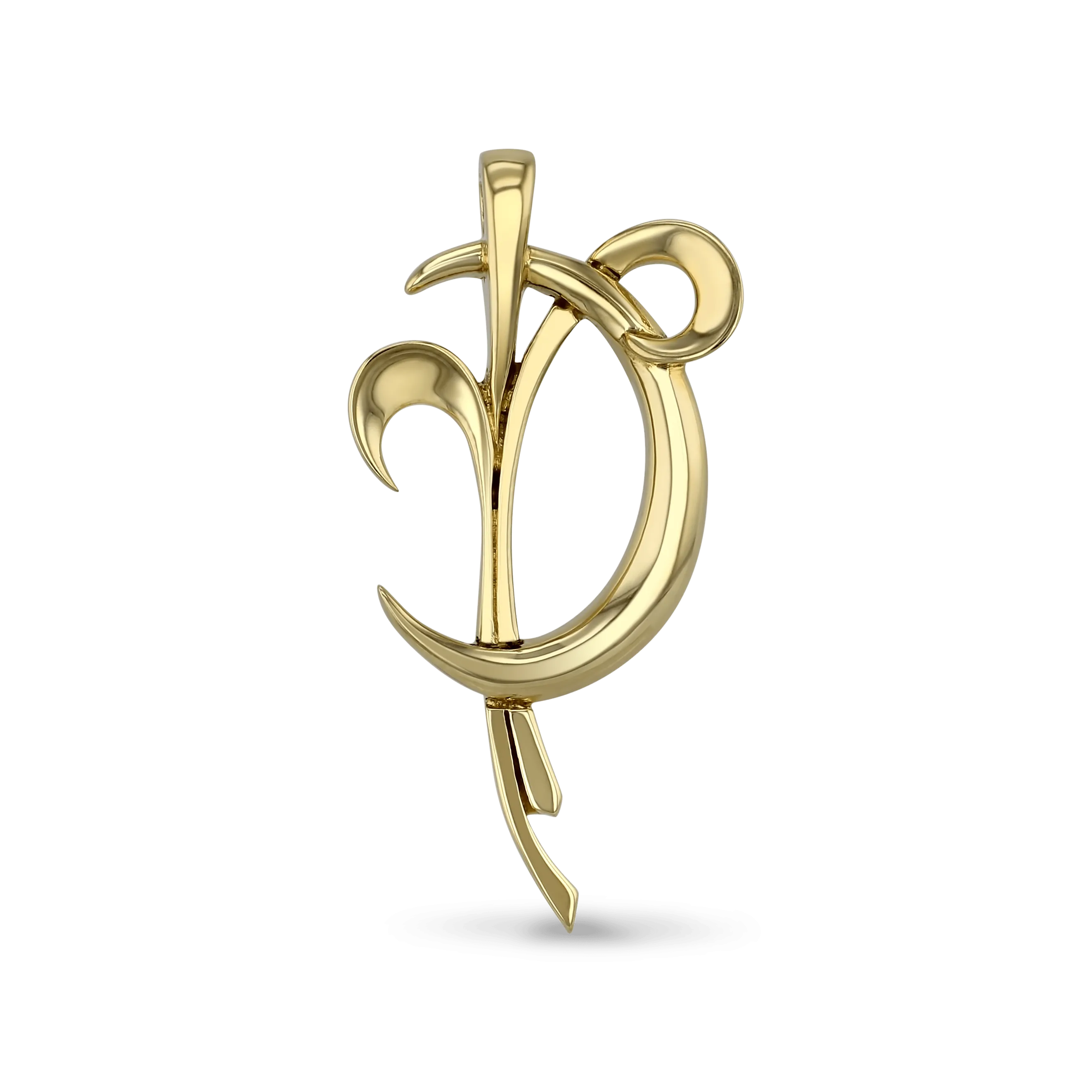 Aries Moon Sign Pendant