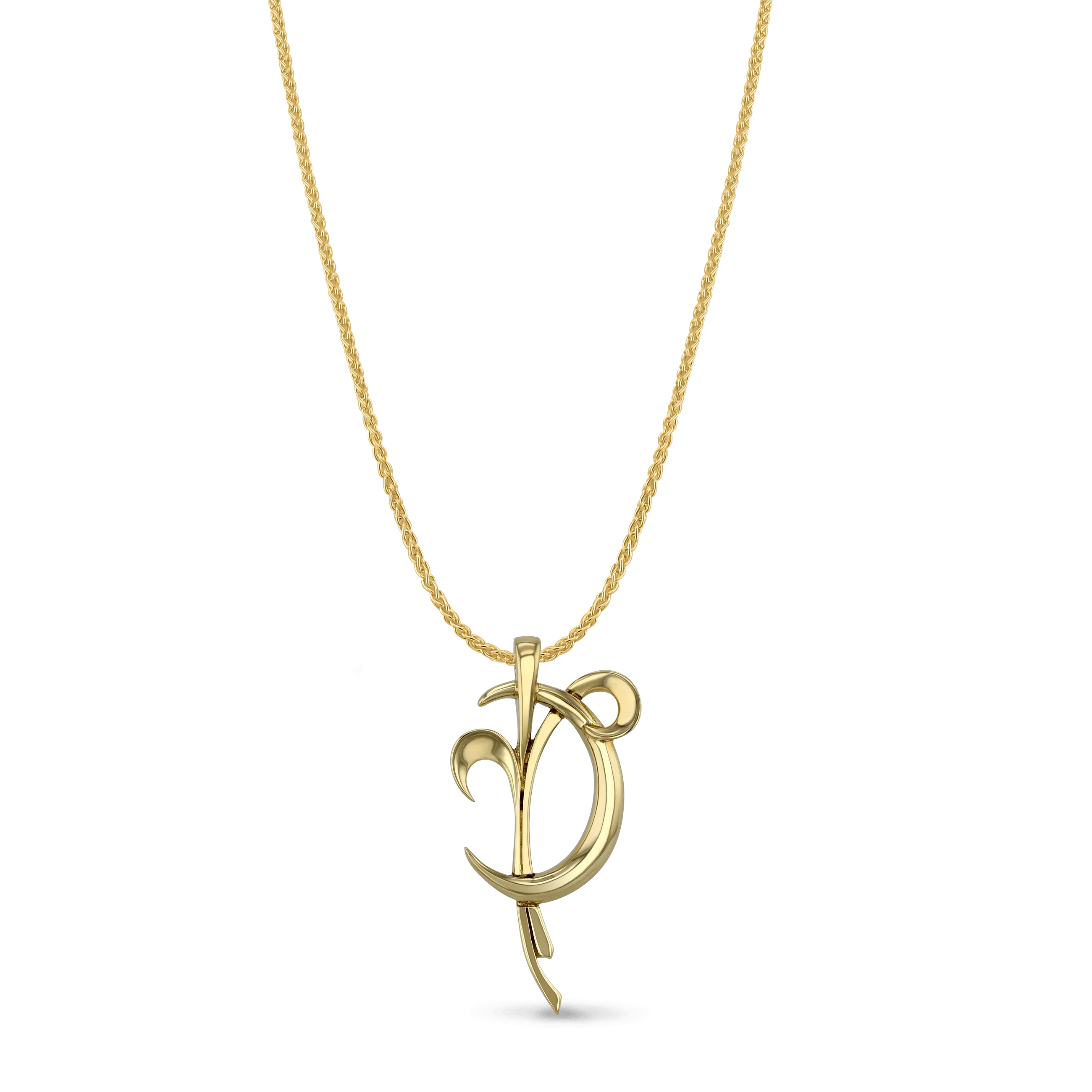 Aries Moon Sign Pendant