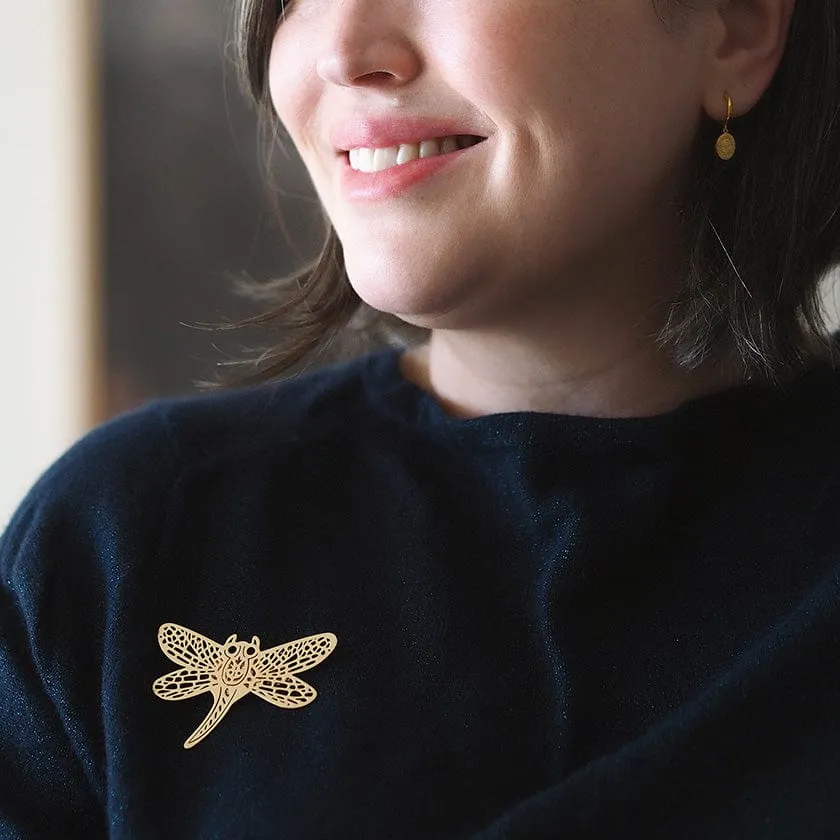 As the Dragon Flies Perfume Brooch