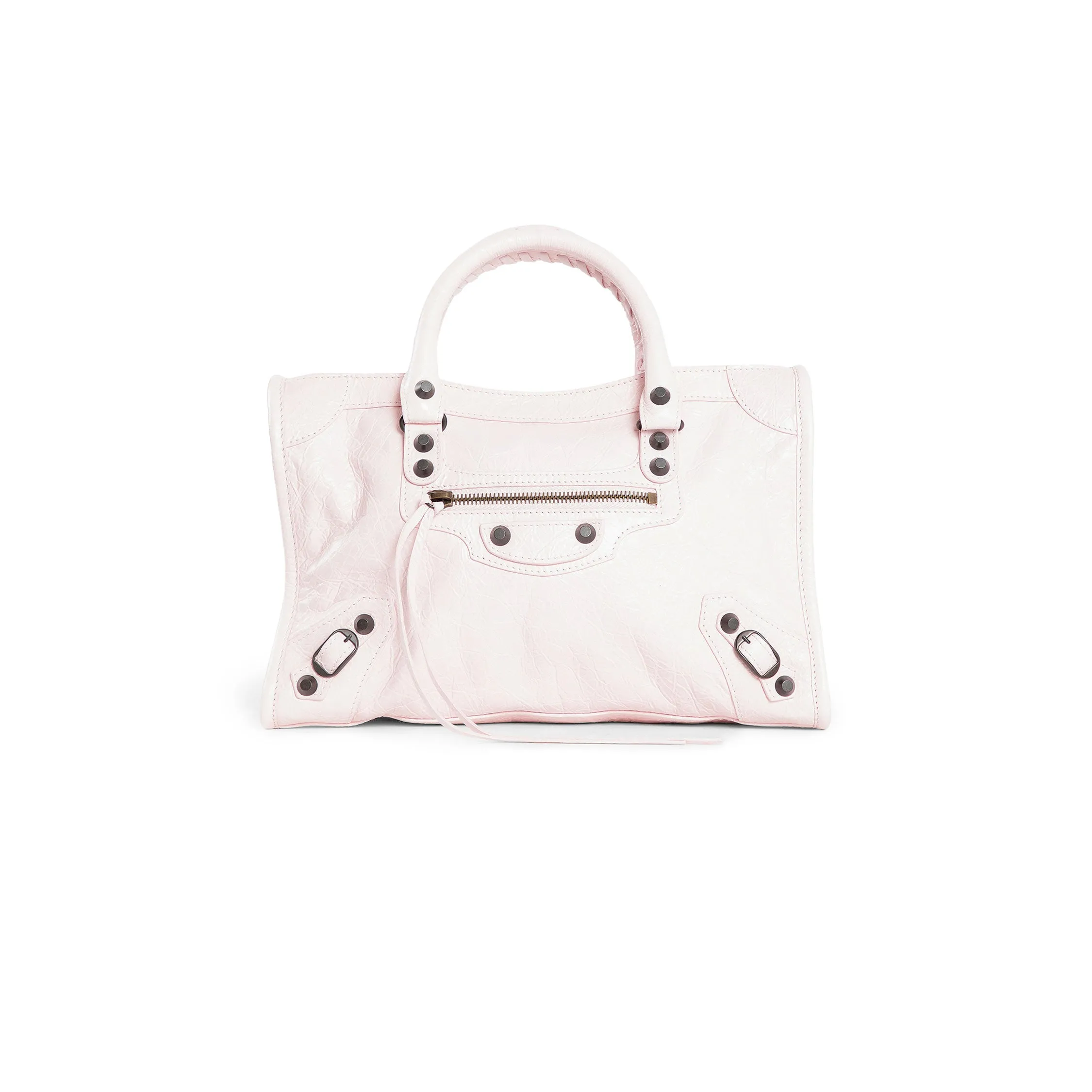 BALENCIAGA WOMAN PINK TOP HANDLE BAGS