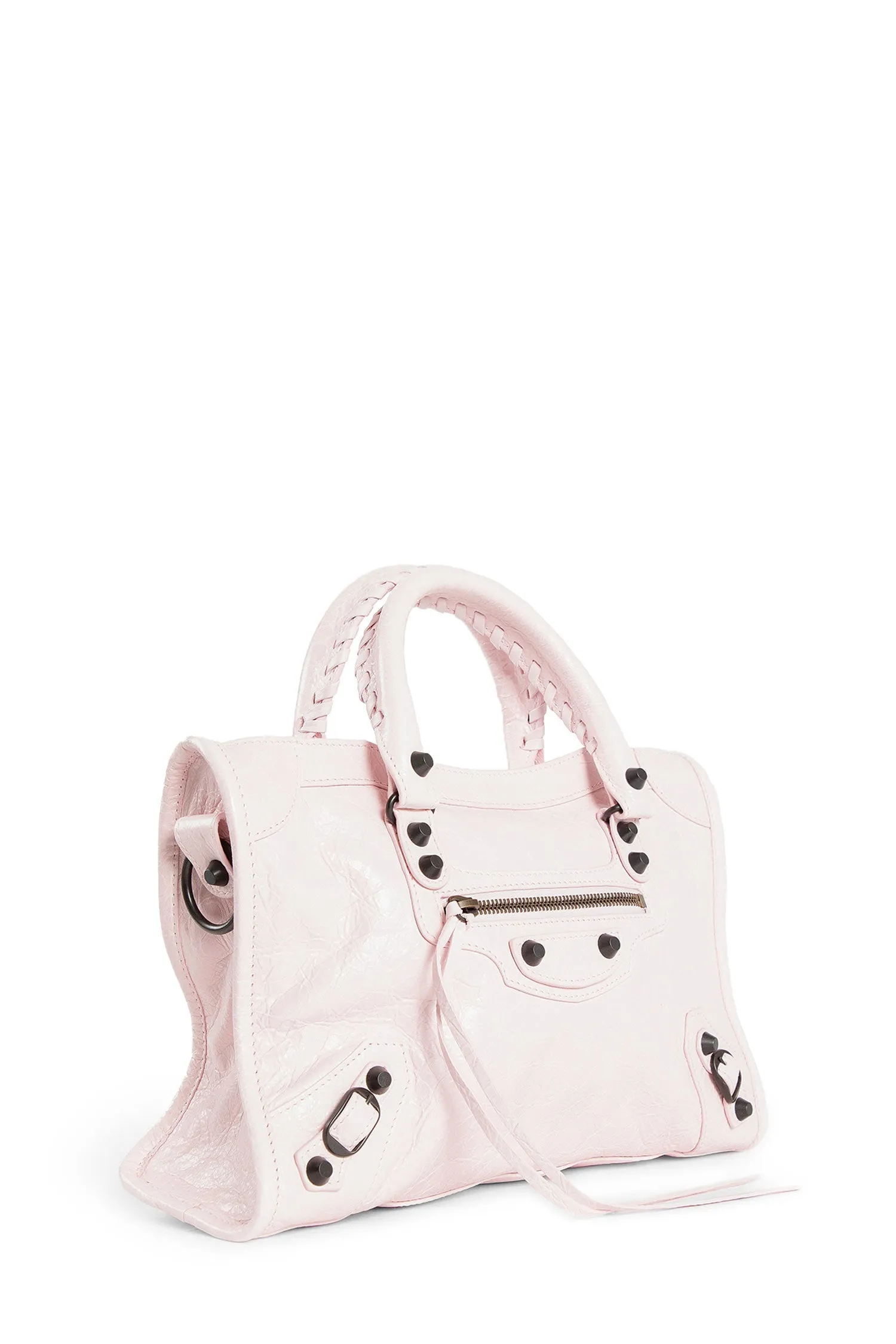 BALENCIAGA WOMAN PINK TOP HANDLE BAGS