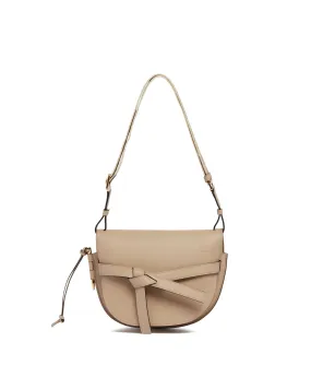 Beige Small Gate Bag