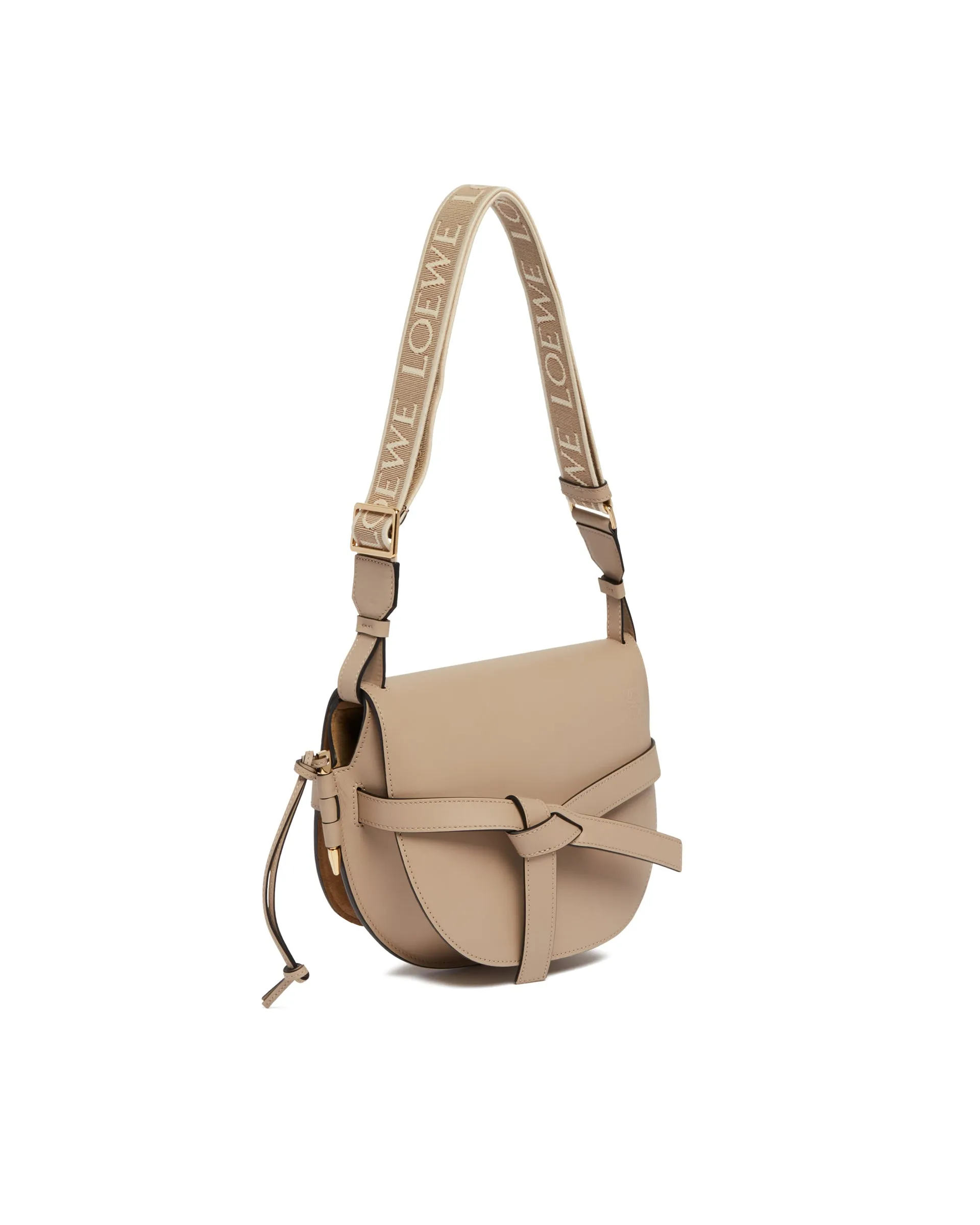 Beige Small Gate Bag