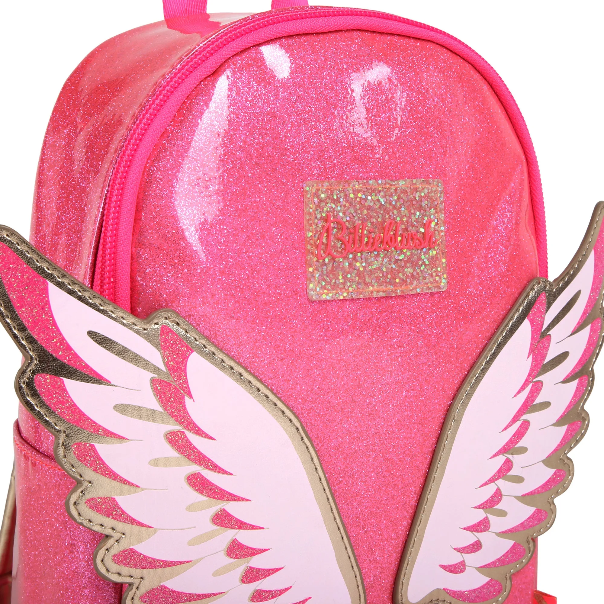 Billieblush Girls Pink Sparkle Wings Backpack