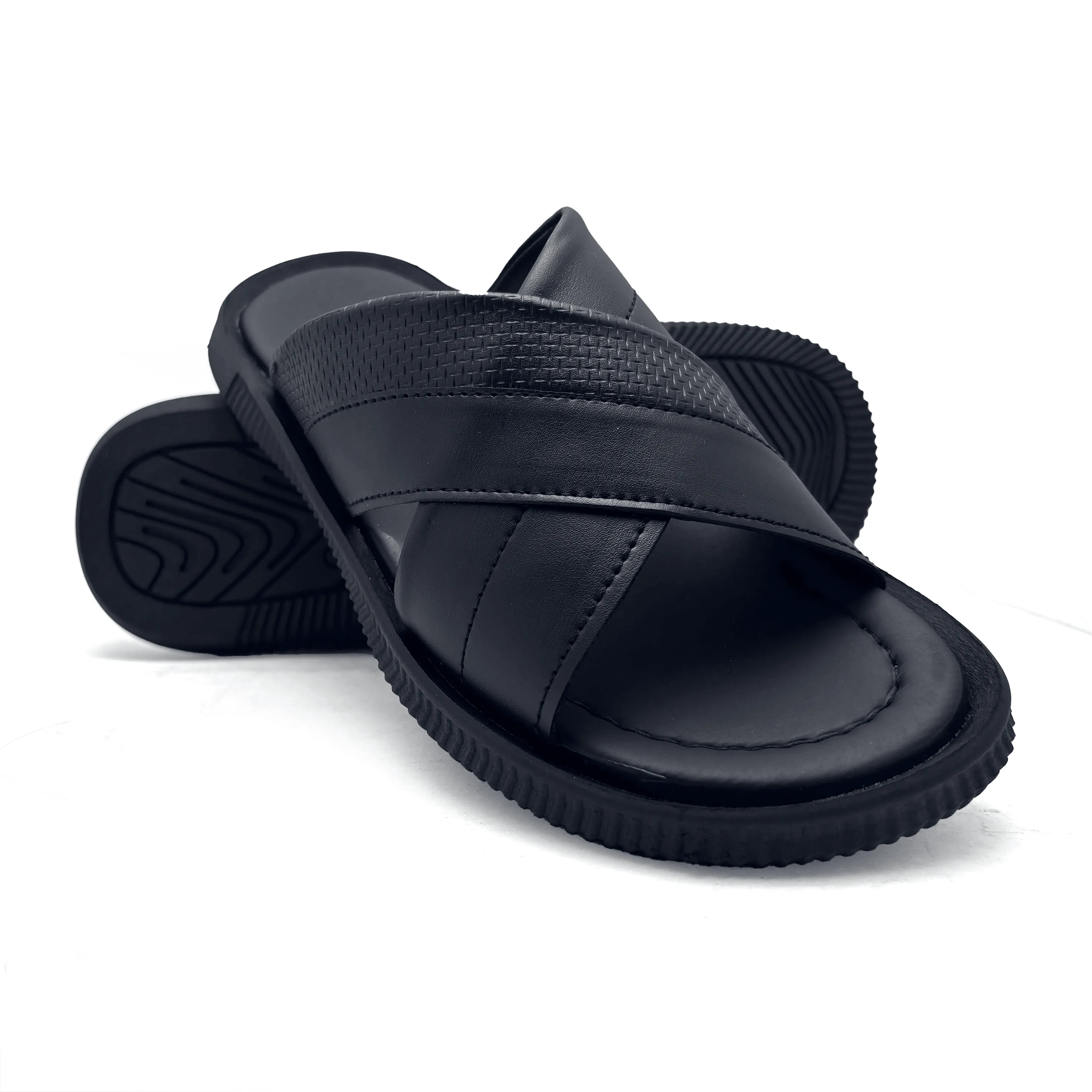 Black Casual Slipper