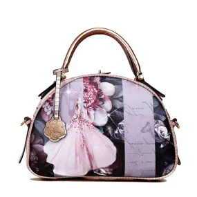 Blossomz Dome Top Handle Bag