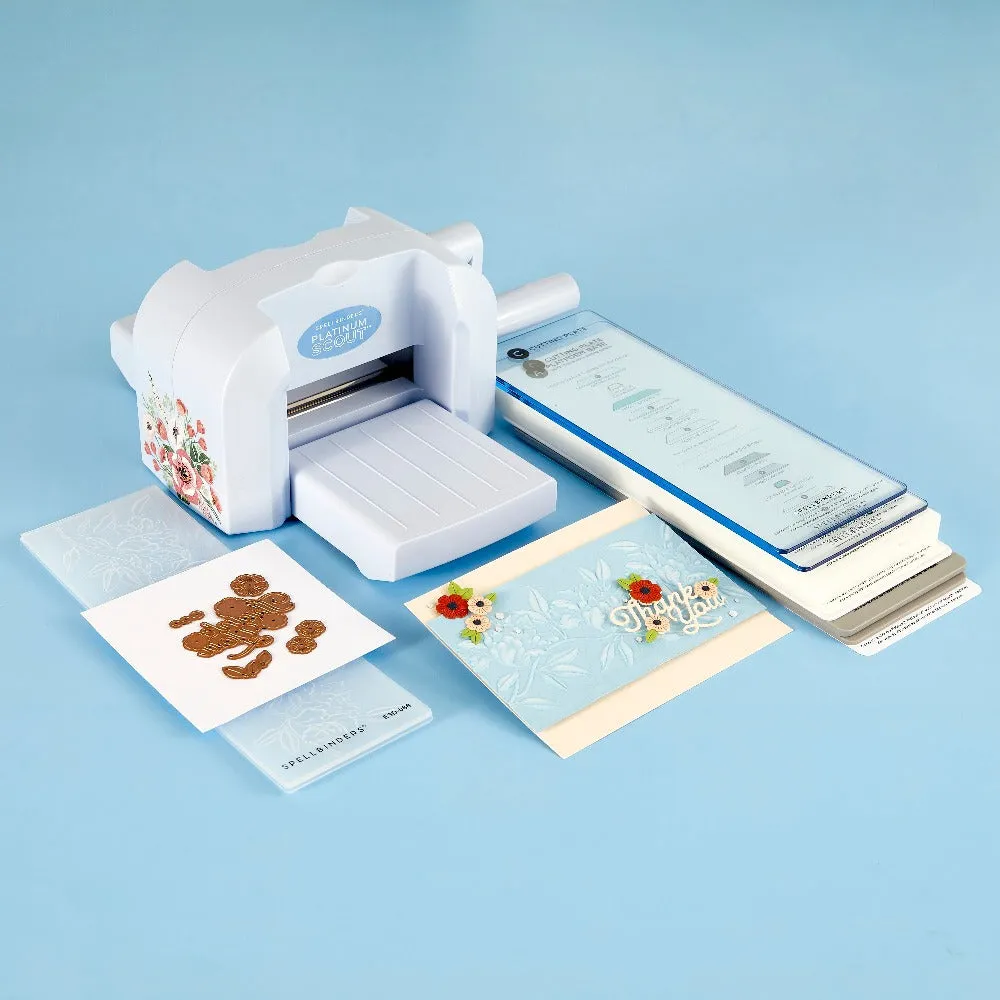 Blue Mist Platinum Scout Die Cutting   Embossing Machine {Independent Retailer Exclusive}