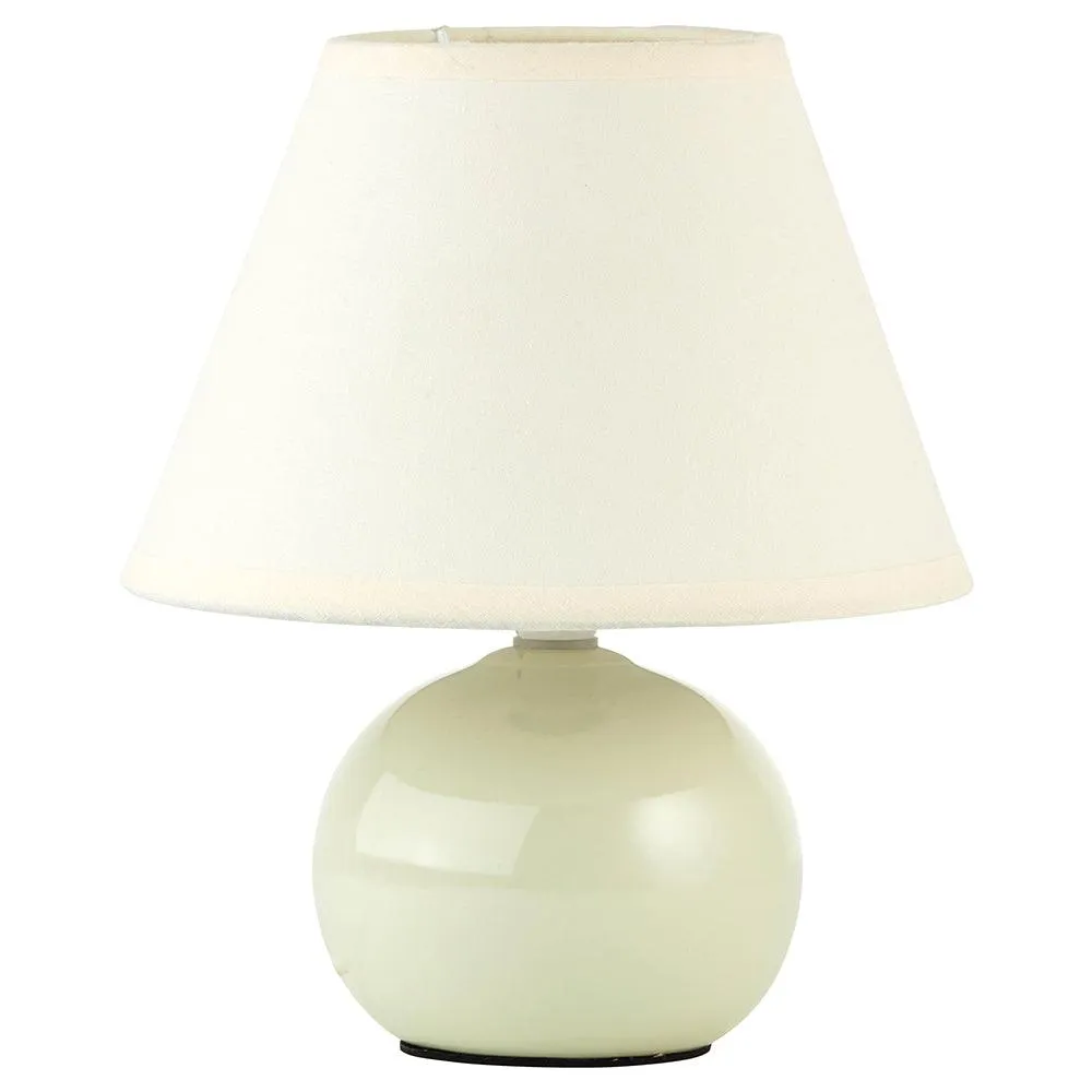 Brilliant 1 Light 40W Primo Table Lamp - Light Brown | A-61047/28