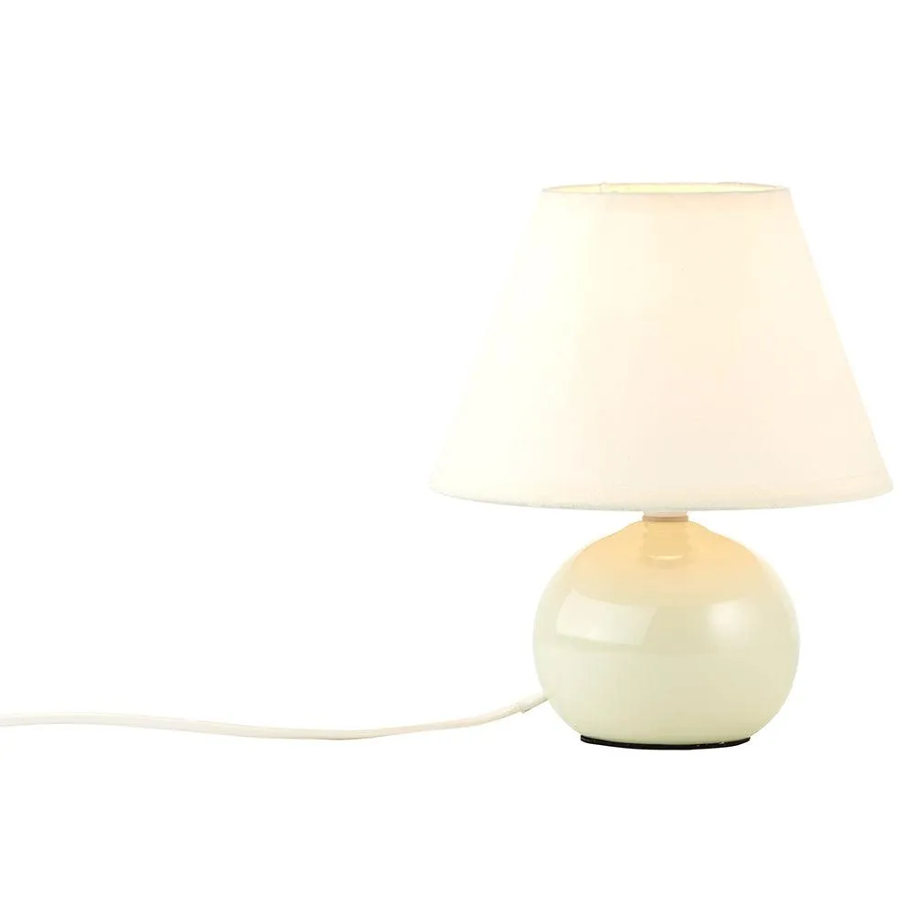 Brilliant 1 Light 40W Primo Table Lamp - Light Brown | A-61047/28