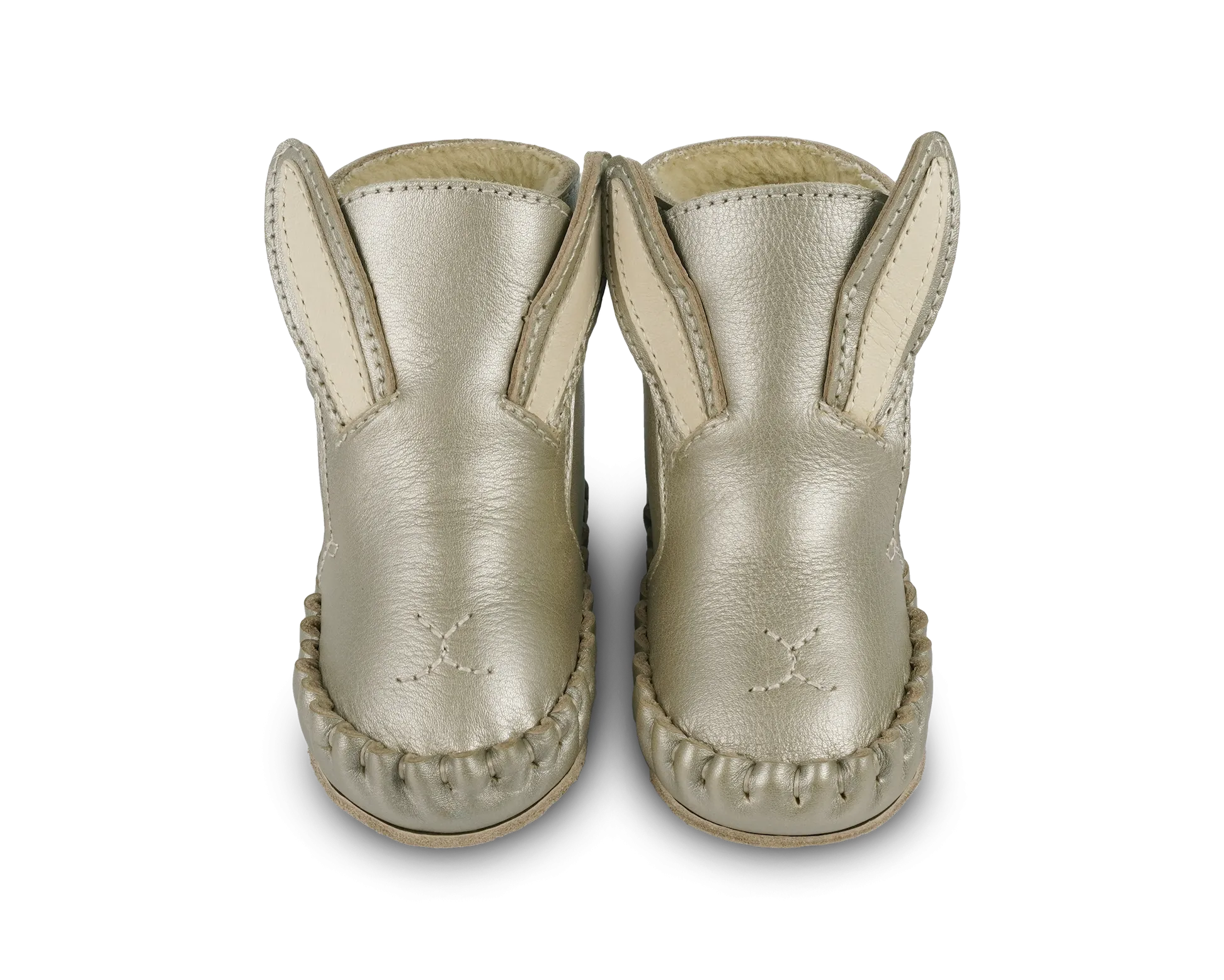 Buna Exclusive | Bunny | Champagne Metallic Leather