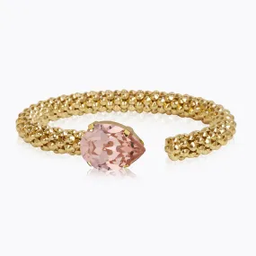 Caroline Svedbom Classic Rope Bracelet Gold Vintage Rose