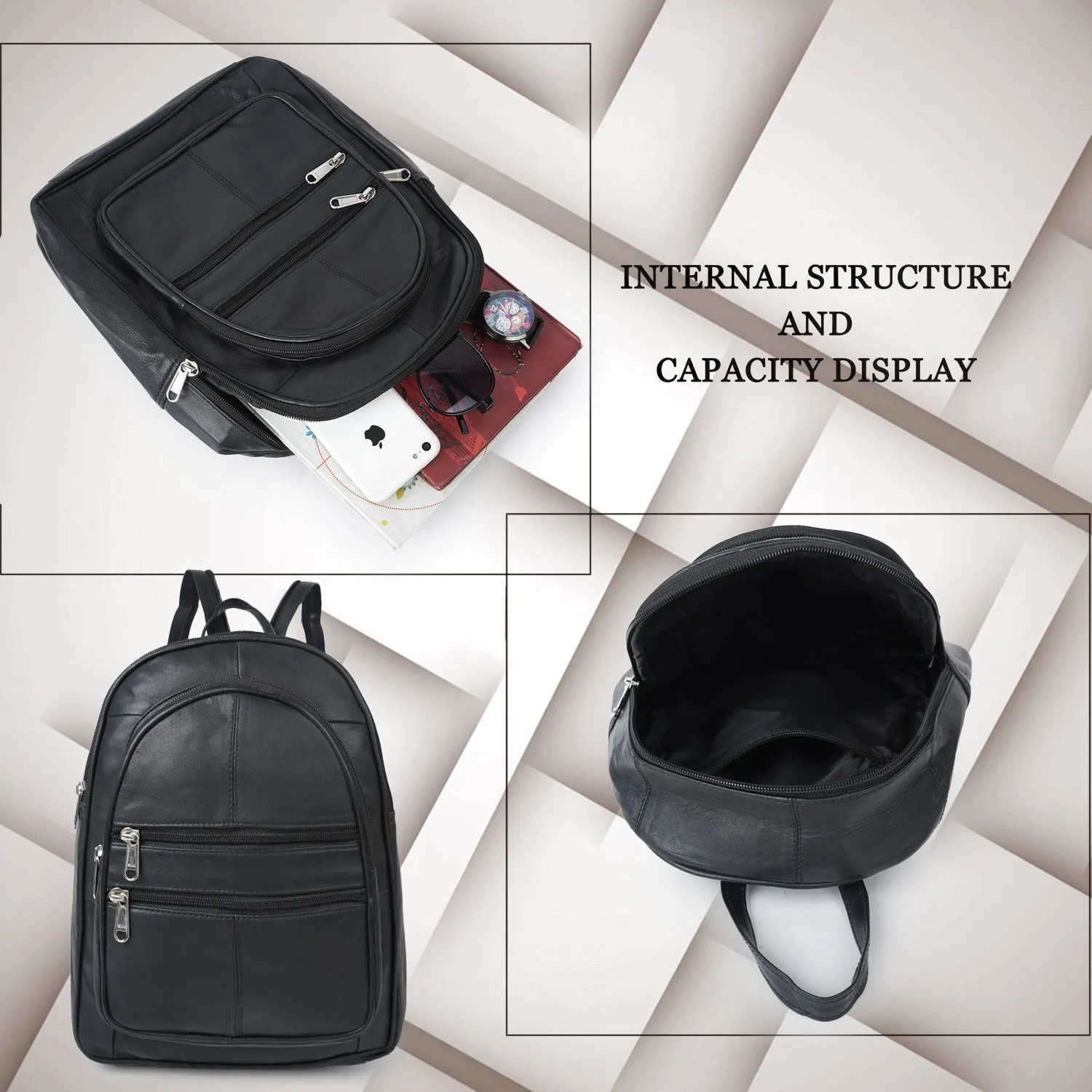 CIMONI Brand Premium Original Leather Backpack on Sale