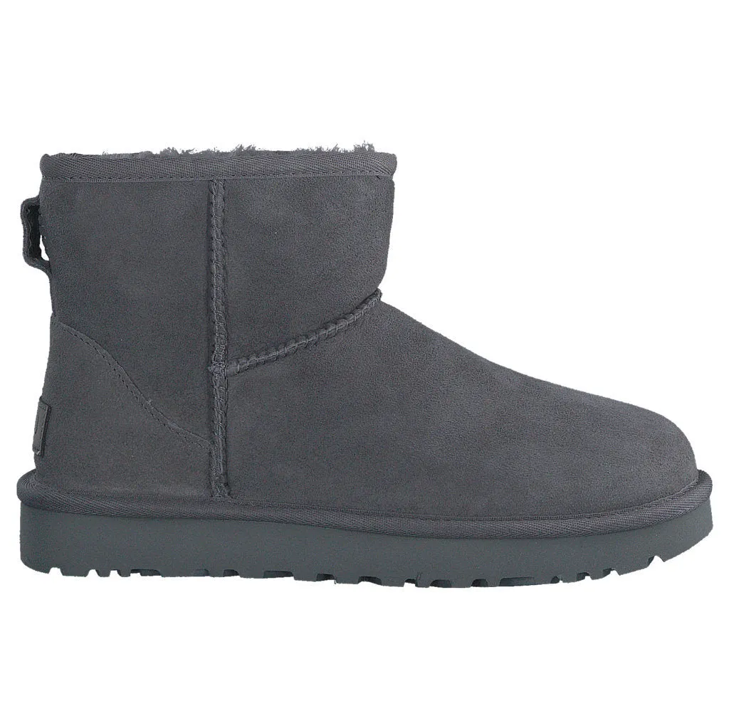 Classic Mini II Suede Sheepskin Women's Winter Boots