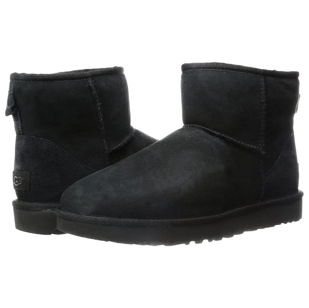 Classic Mini II Suede Sheepskin Women's Winter Boots