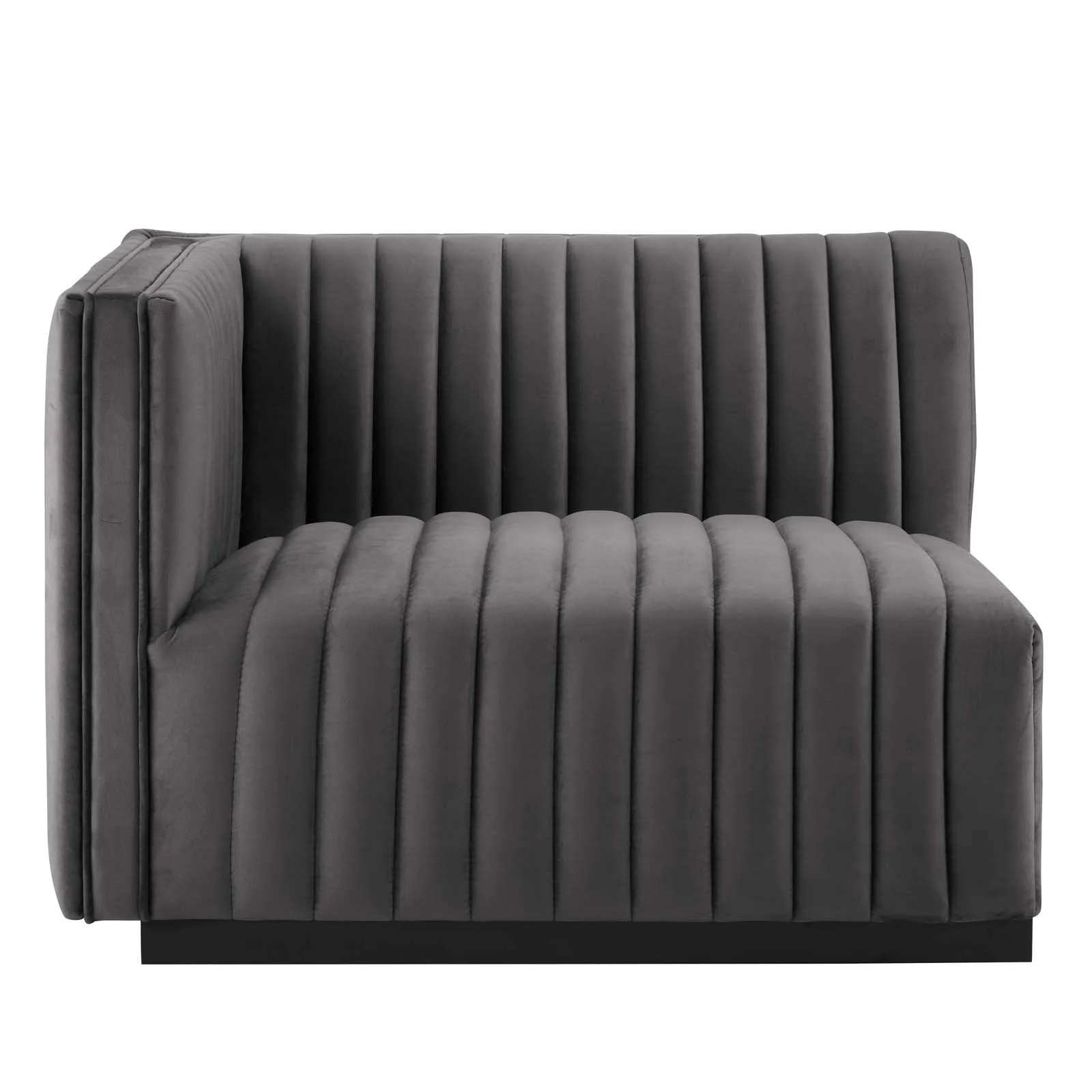 Conjure Channel Tufted Performance Velvet Sofa by Modway