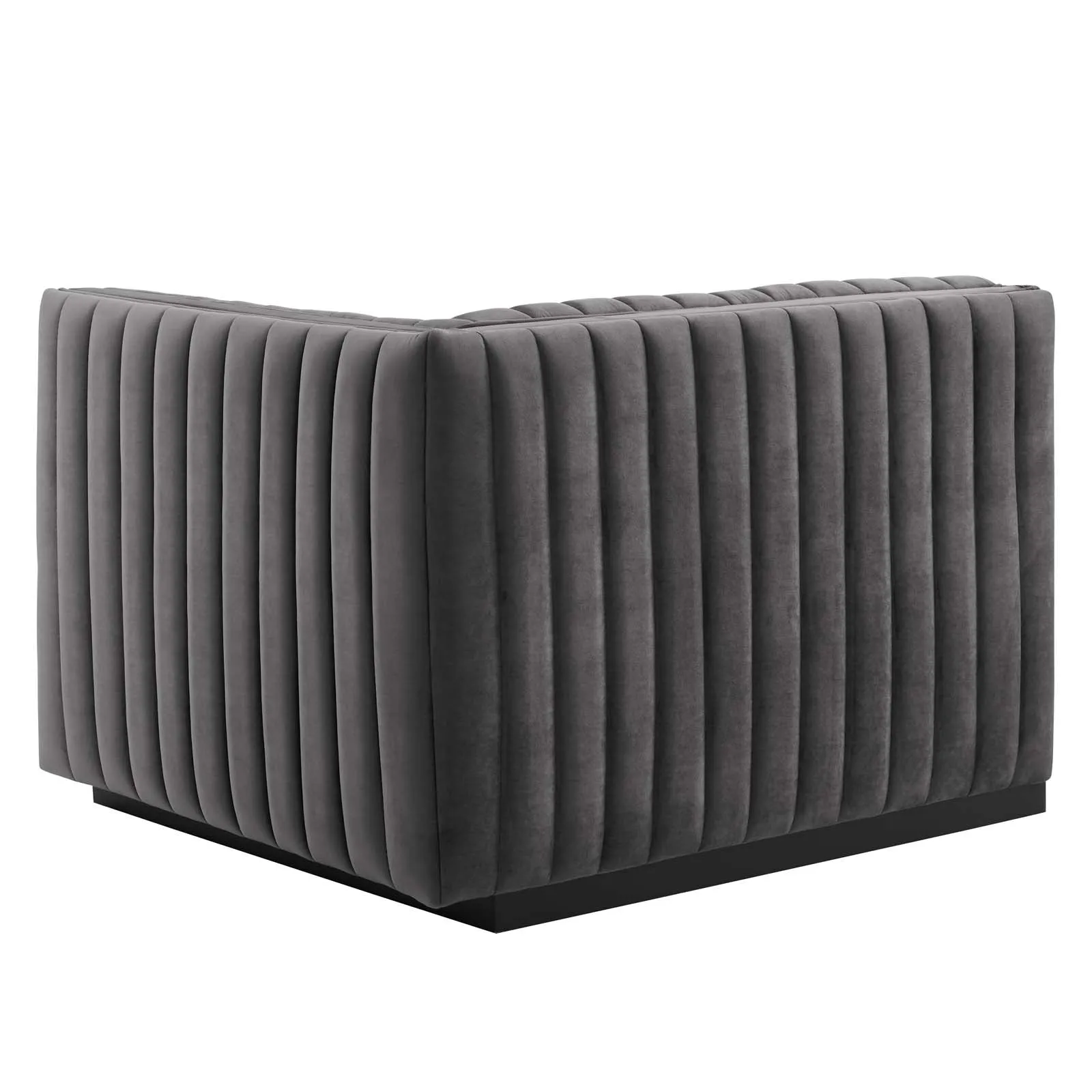 Conjure Channel Tufted Performance Velvet Sofa by Modway