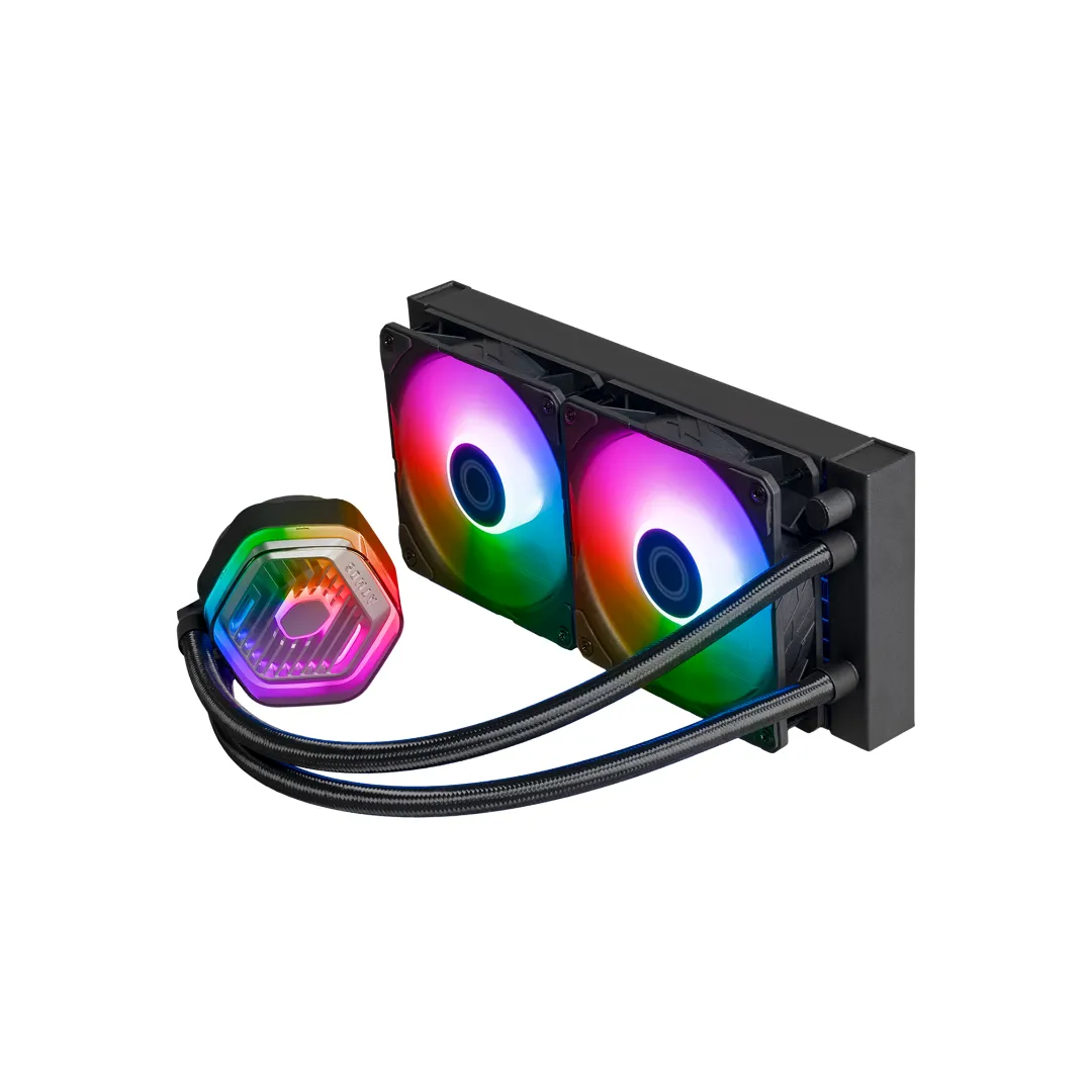 Cooler Master Masterliquid 240 Atmos Black ARGB 240mm Close-Loop AIO Liquid CPU Cooler MLX-D24M-A25PZ-R1