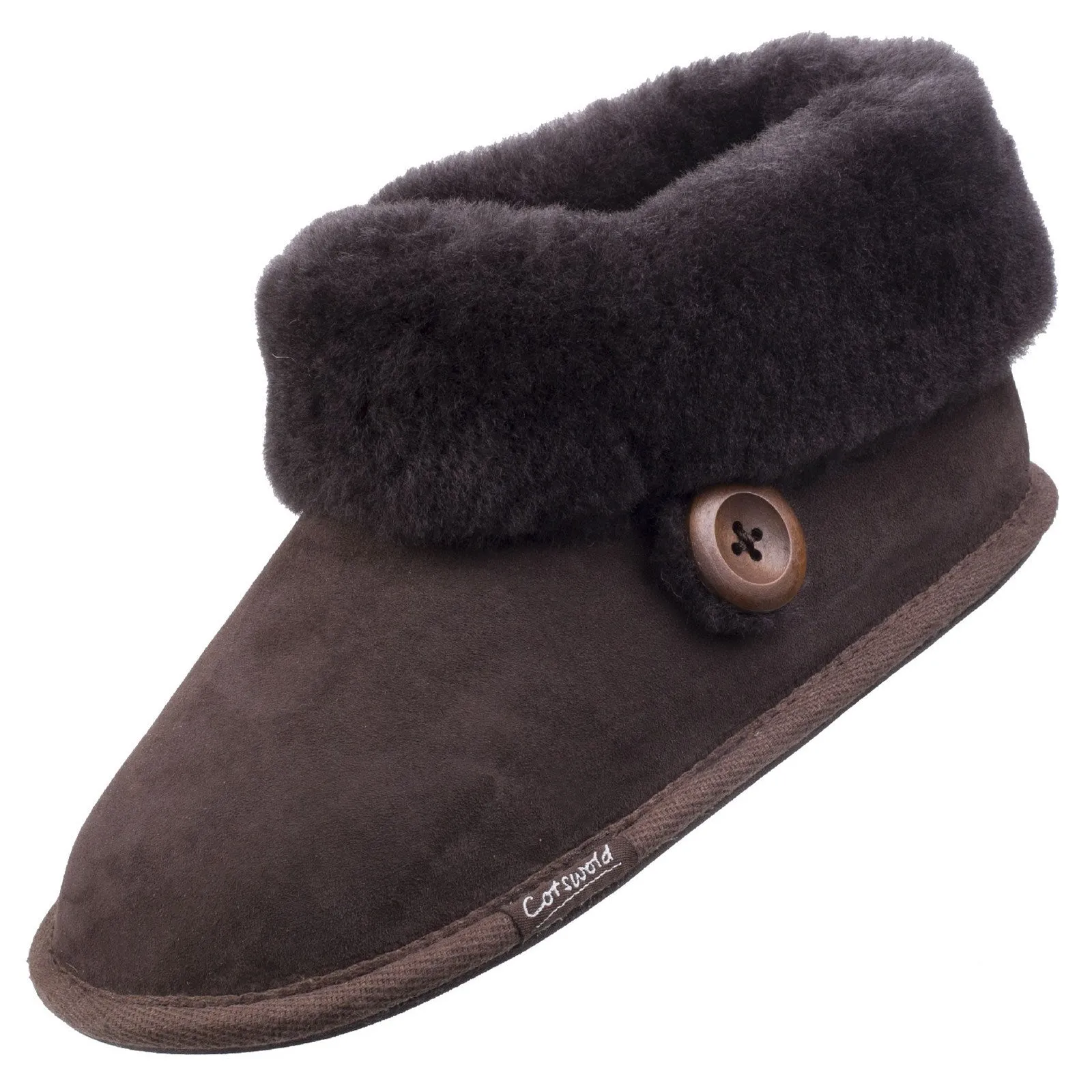 Cotswold Wotton Sheepskin Slippers