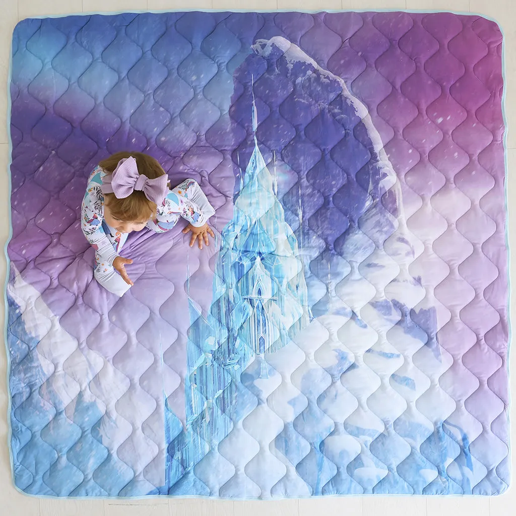 Disney Frozen Elsa & Frozen Castle Reversible Quilted Patoo® Blanket