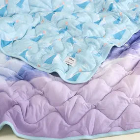 Disney Frozen Elsa & Frozen Castle Reversible Quilted Patoo® Blanket