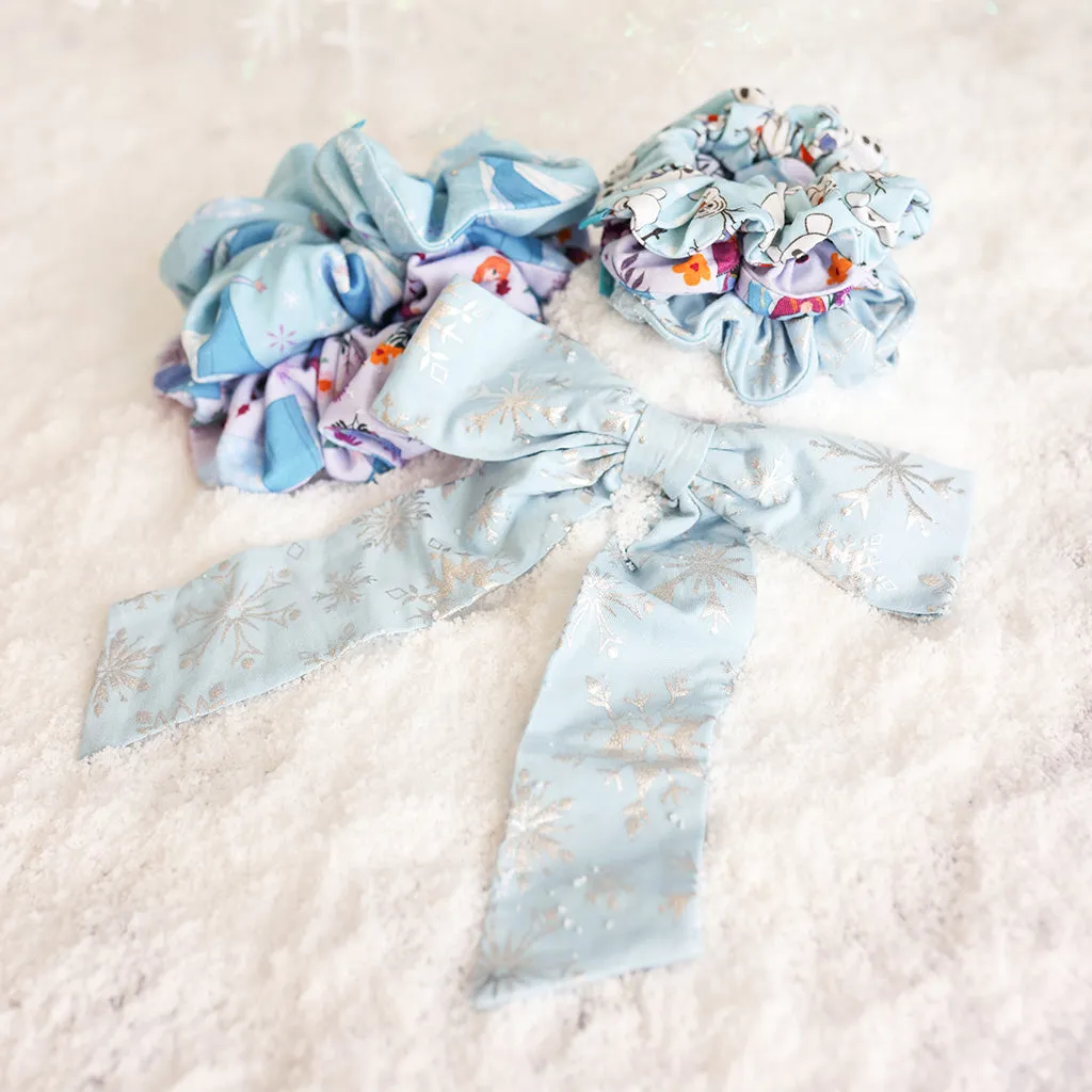 Disney Frozen Elsa Snowflake Scrunchie Set