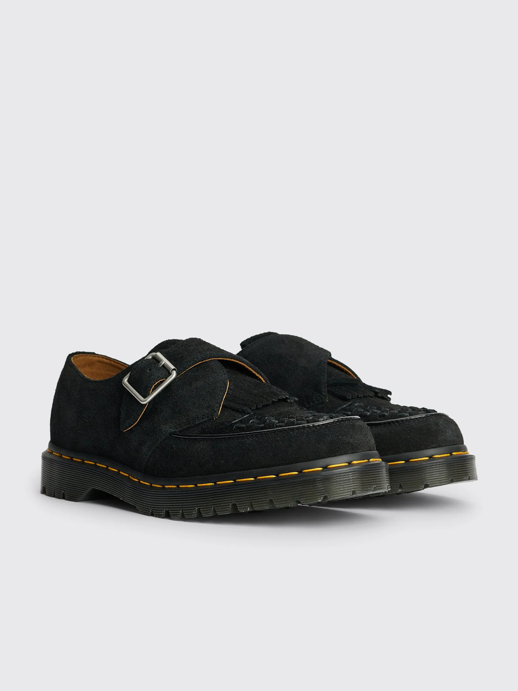 Dr. Martens Ramsey Monk KLT Desert Oasis Suede Black