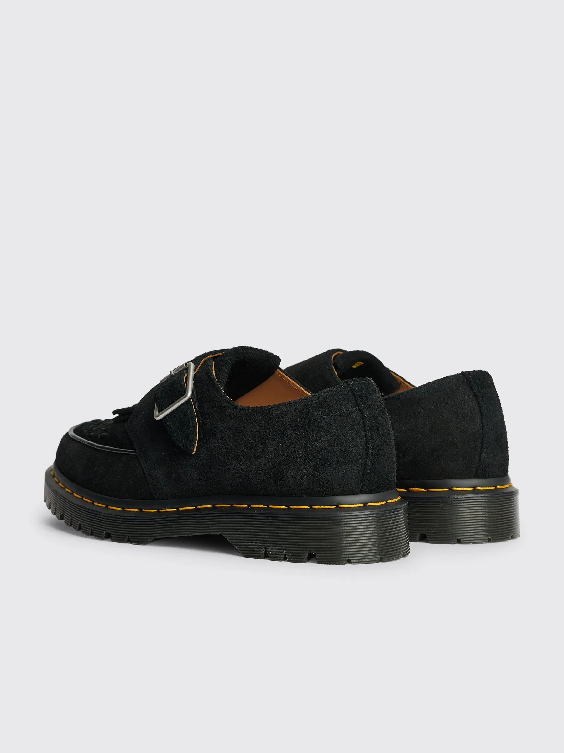 Dr. Martens Ramsey Monk KLT Desert Oasis Suede Black