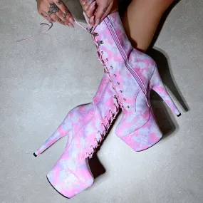 Fairy Clouds Boot - Pink - 7INCH