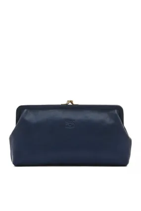 Il Bisonte Clutch - Dark Navy