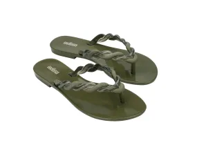 Melissa Louise AD Green Flip Flops