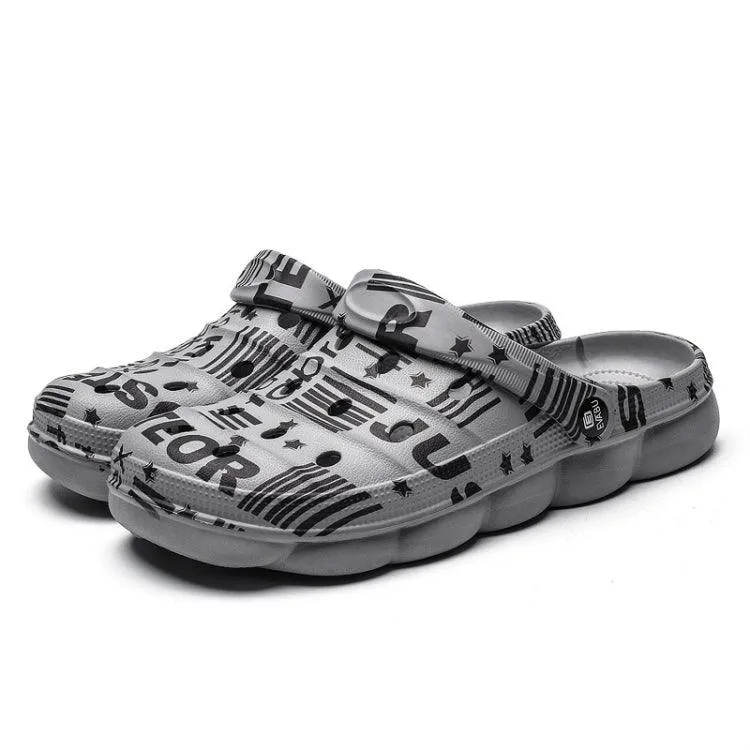 Men's Casual EVA Sandals for Spring and Summer - Breathable Beach Slippers with Non-Slip Design