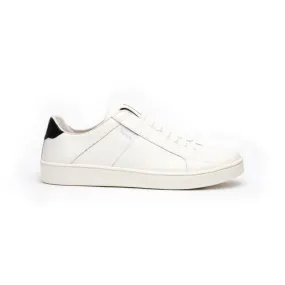 Men's Icon Urbanite White Black Leather Sneakers 02982-090