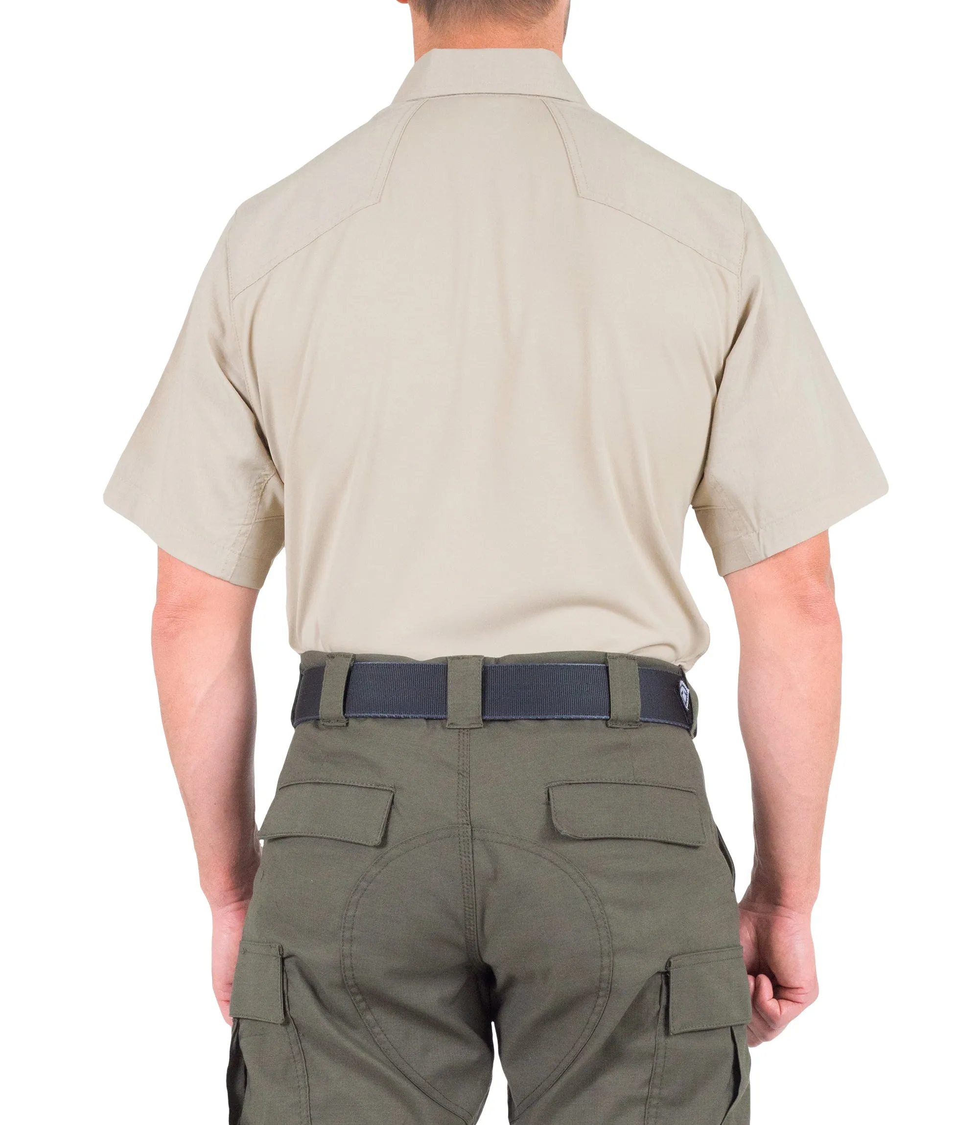 Men's V2 Pro Performance Short Sleeve Shirts / OD Green