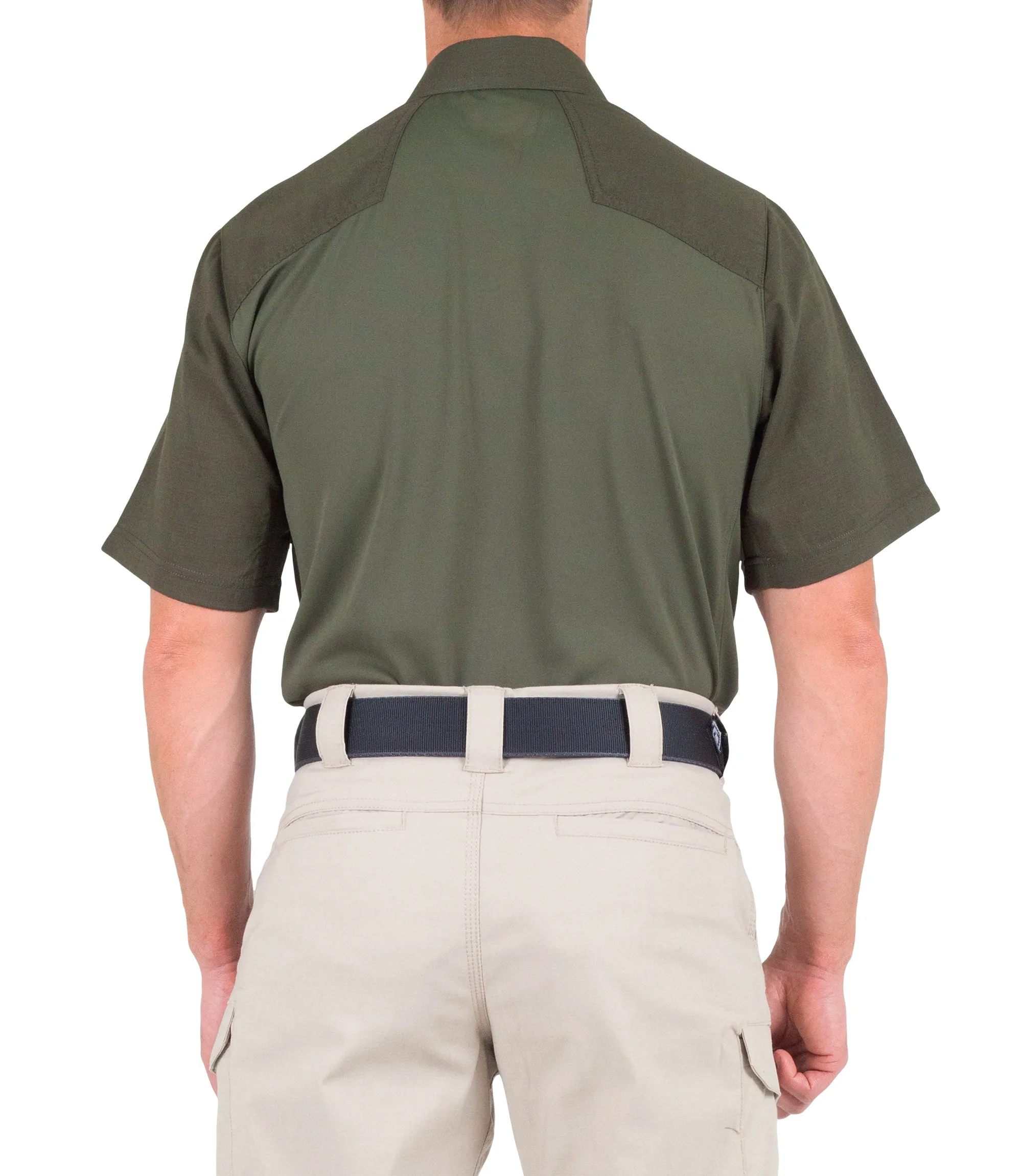 Men's V2 Pro Performance Short Sleeve Shirts / OD Green