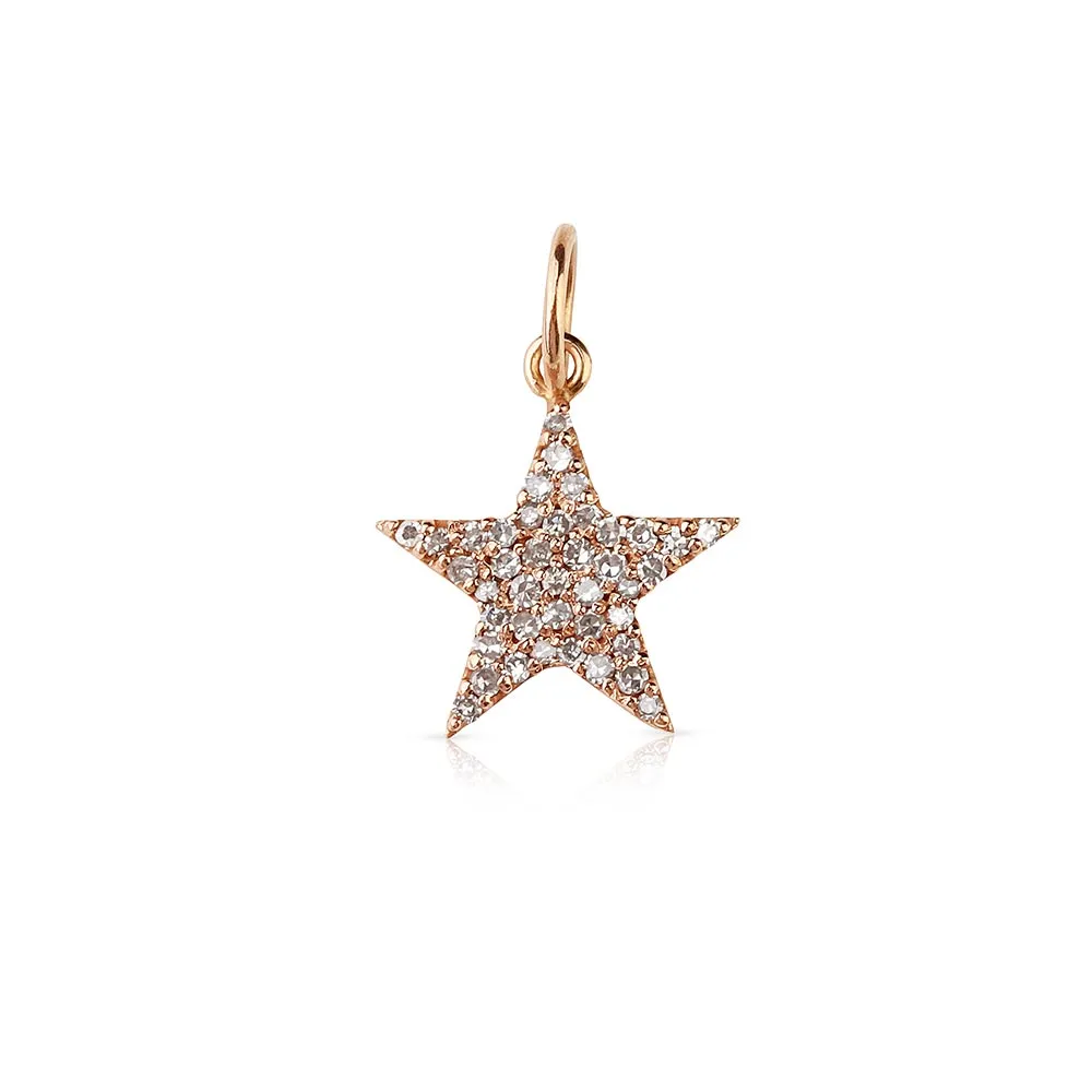 MINI PAVÉ DIAMOND STAR CHARM